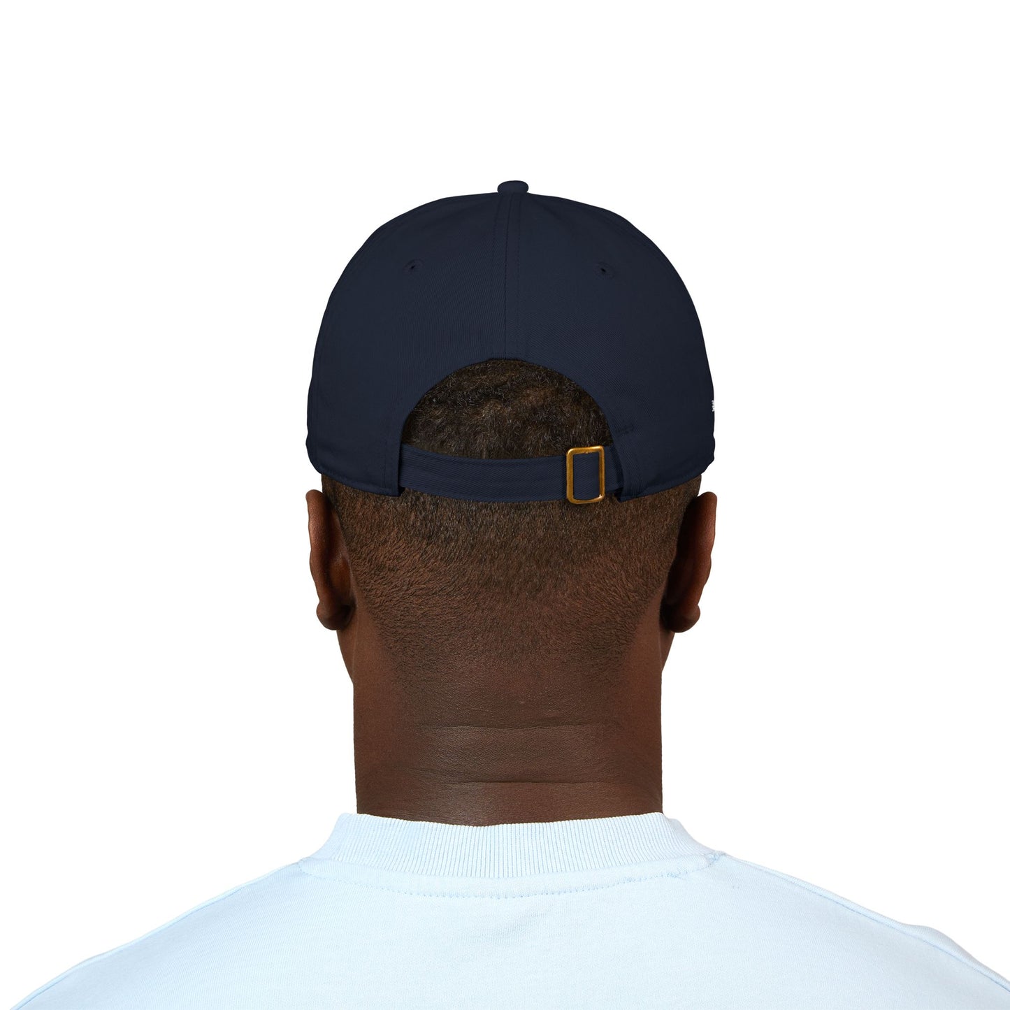 Organic Embroidered Baseball Cap, Eco-Friendly Hat for Outdoor Lovers, Gift for Sports Enthusiasts, Perfect for Summer, Navy HOWARD