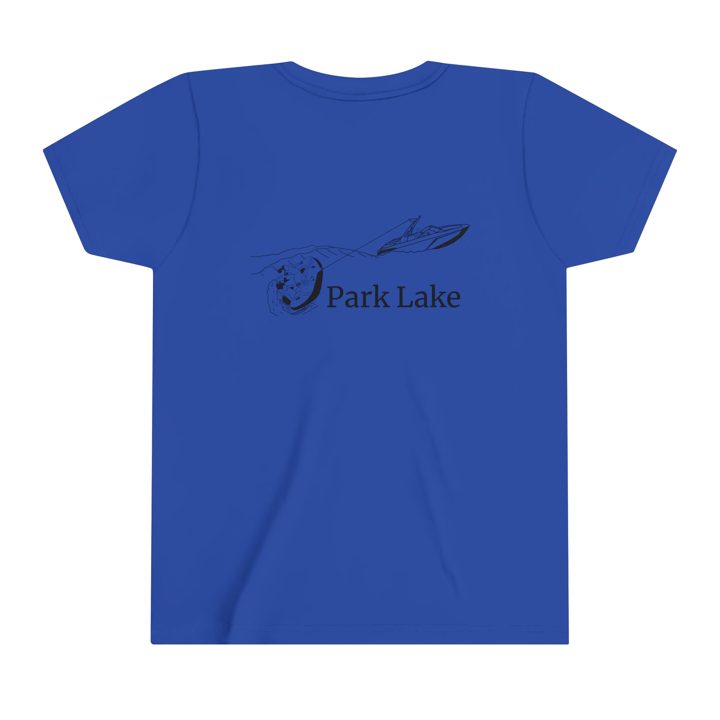 Tubing Behind Boat - Park Lake Youth Short Sleeve Tee