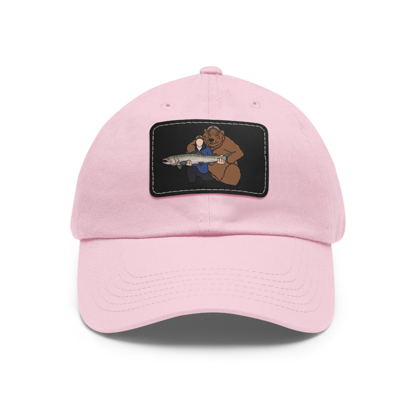 Papa Bear Plain - Hat with Leather Patch
