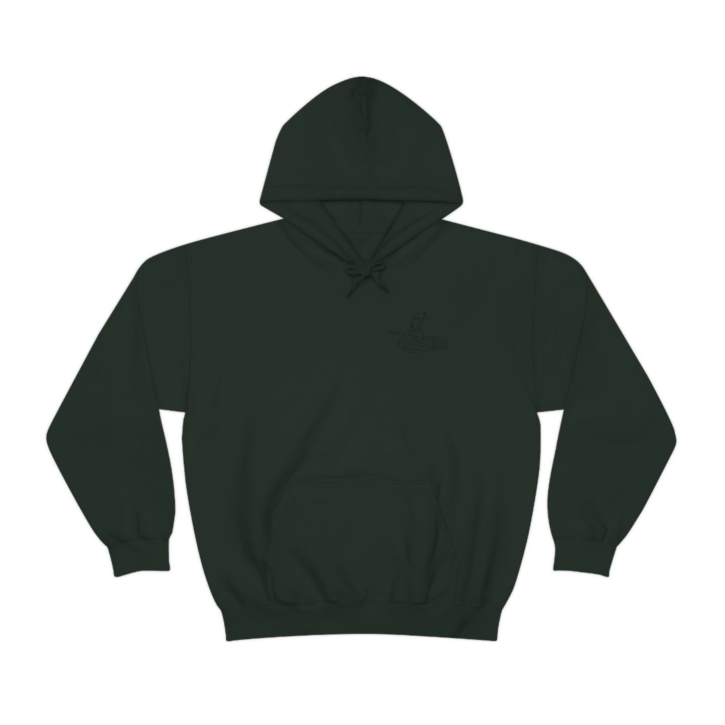 Manitowish Waters Standup Jetski - Unisex Heavy Blend Hooded Sweatshirt