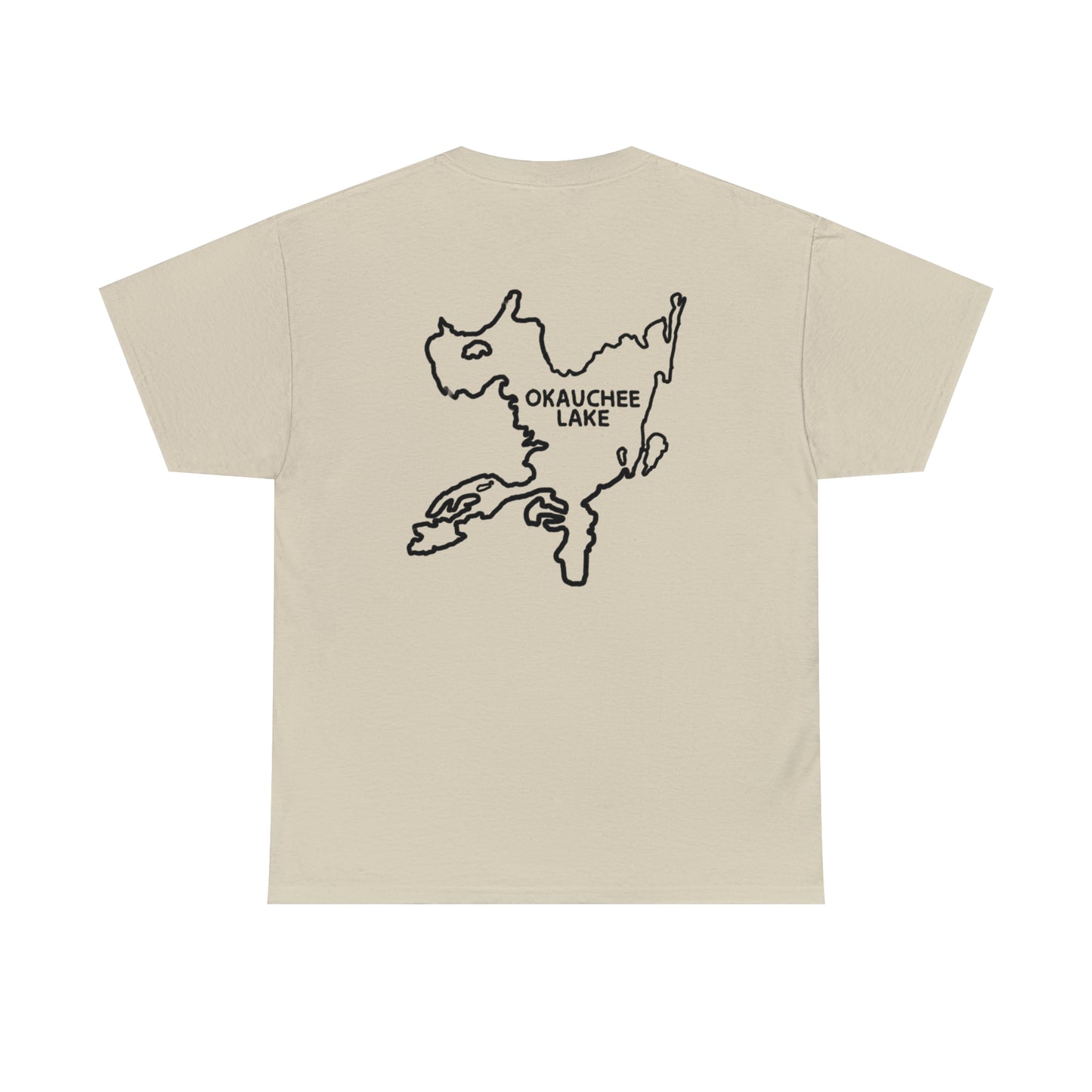 Okauchee Lake, Inner Tube Girl - Unisex Heavy Tee Shirt