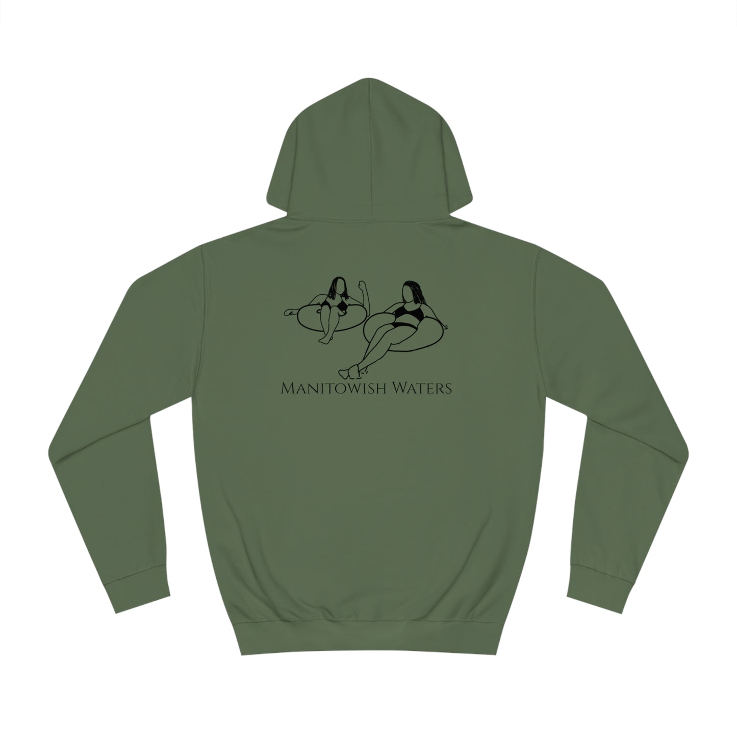 Manitowish Waters Inner Tube Girls - Unisex Hoodie medium Weight
