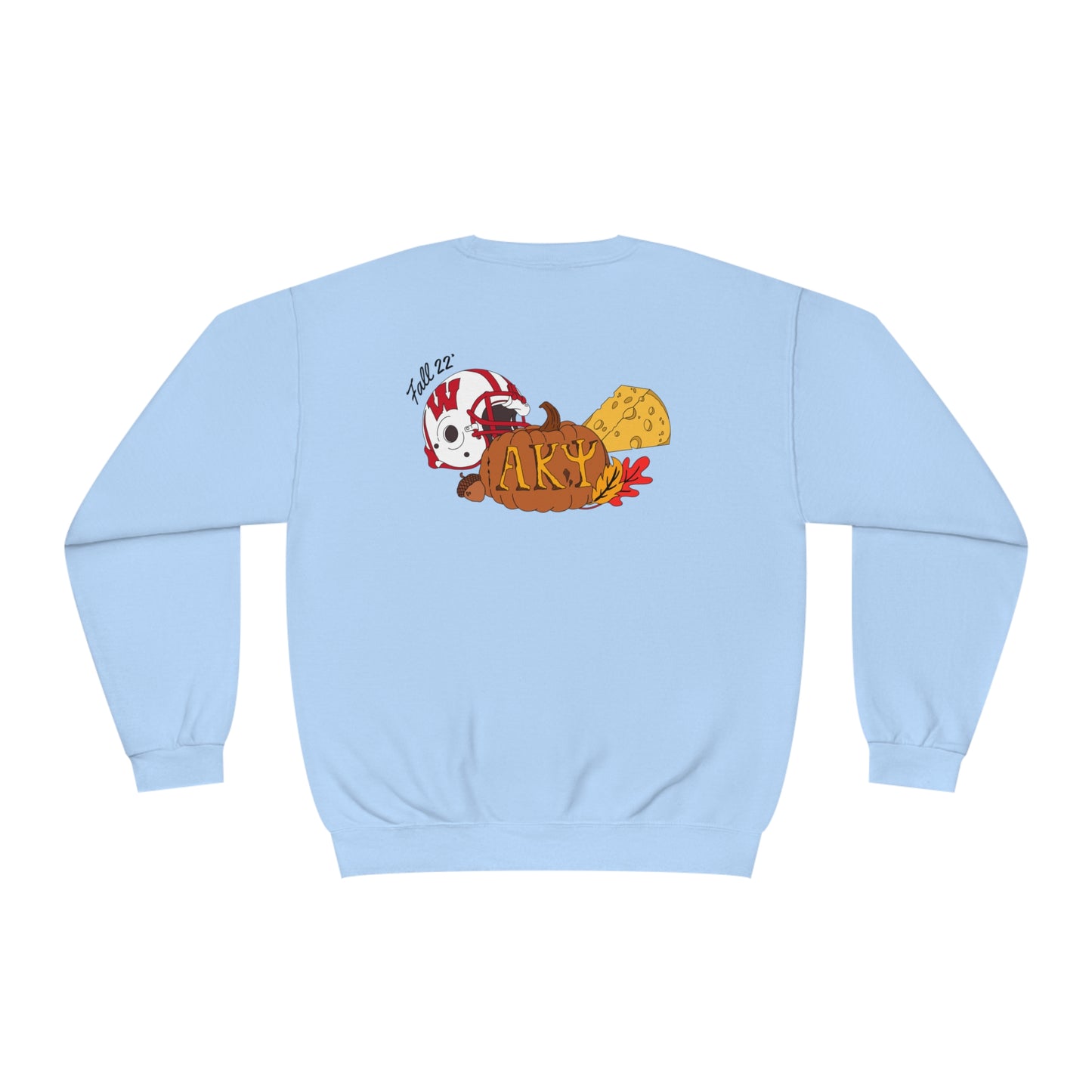 Fall 22 AkPsi With Leaf - Unisex NuBlend® Crewneck Sweatshirt