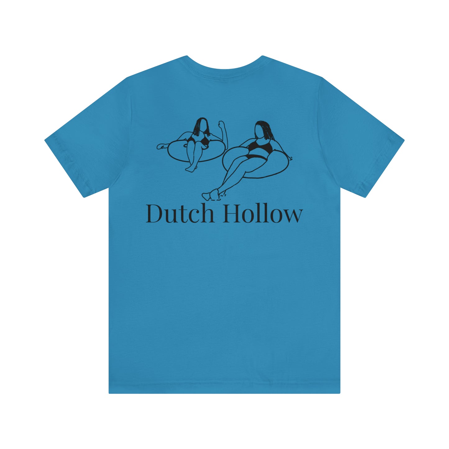 Dutch Hollow Lake, Inner Tube Girls - Unisex Lightweight Short Sleeve Tee