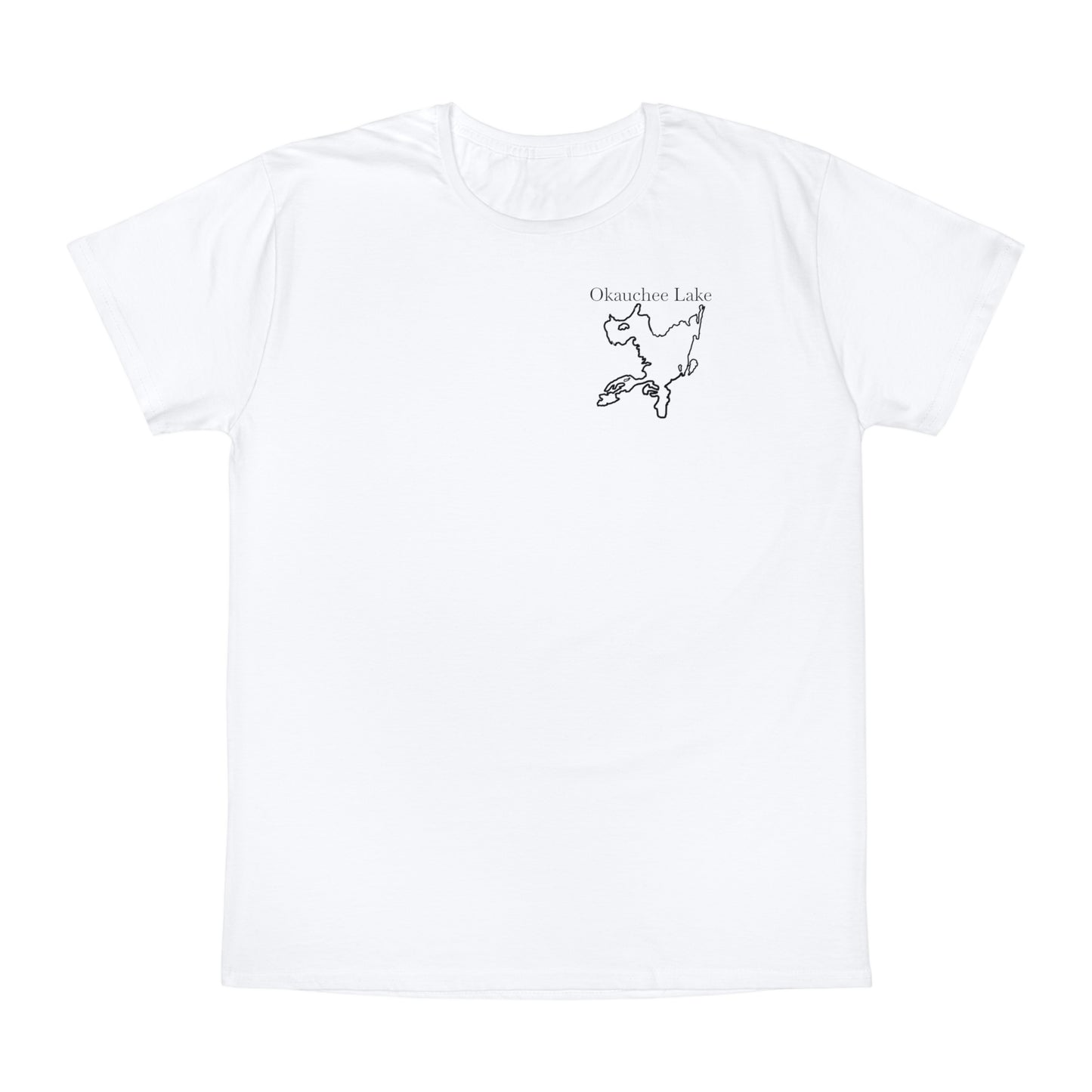 Okauchee Lake, kayak back - Unisex Lightweight short sleeve