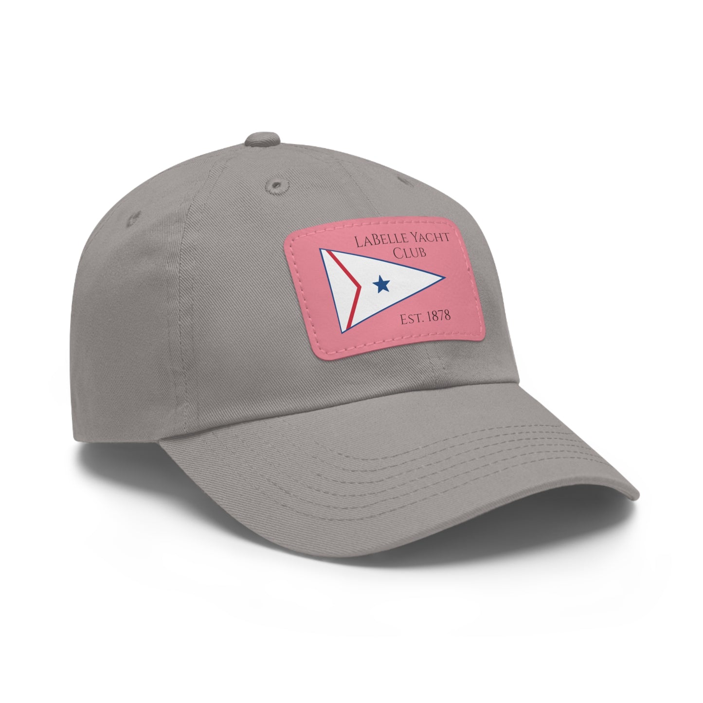 LaBelle Yacht Club Embroidered Hat with Leather Patch