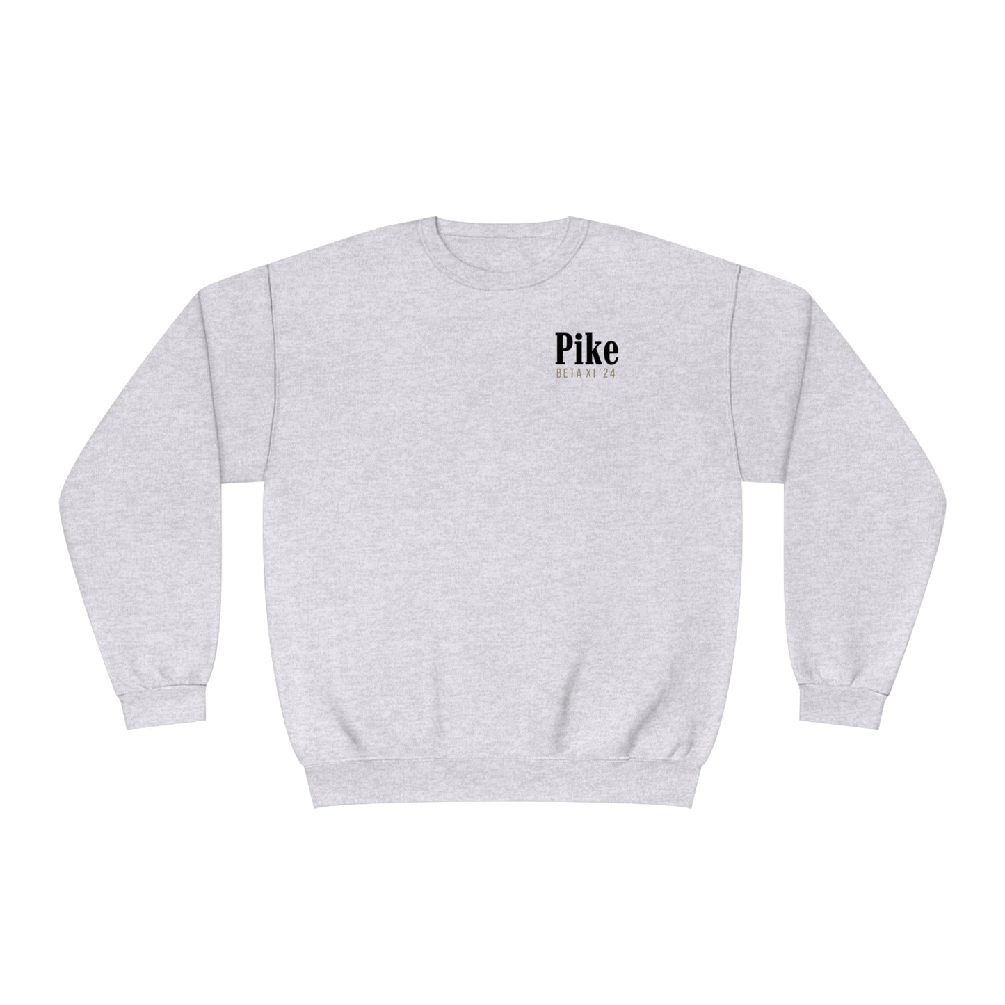 Pike Mockup 1 Crewneck Sweatshirt budwiser red
