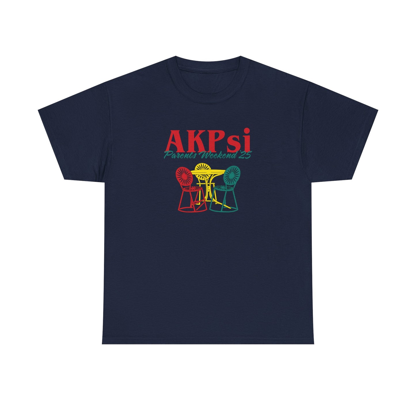 AKPsi Parents Weekend Unisex Heavy Cotton Tee - Celebrate with Comfort!