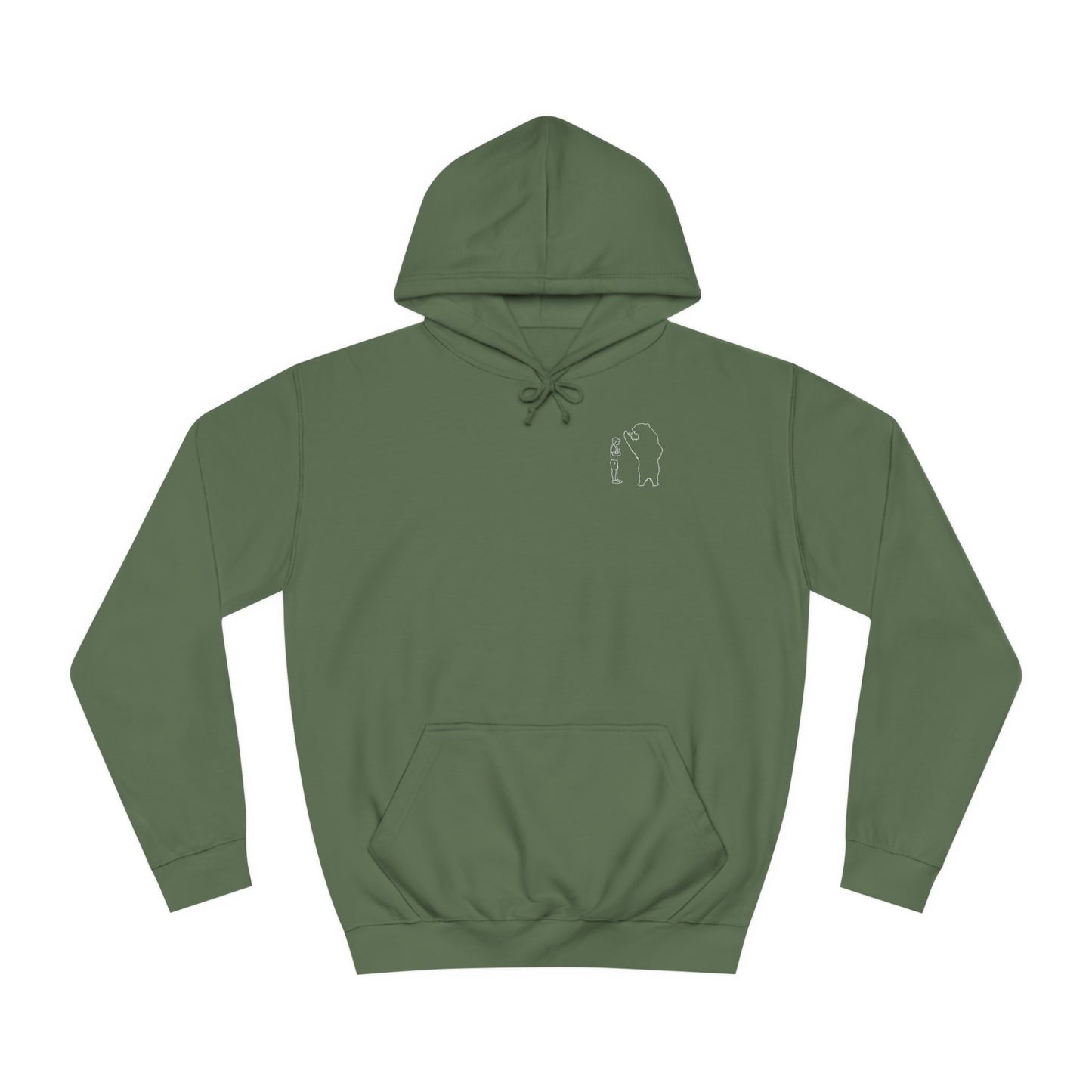 Papa Bear Basic - Jackson Hole Wyoming - Medium Weight Hoodie