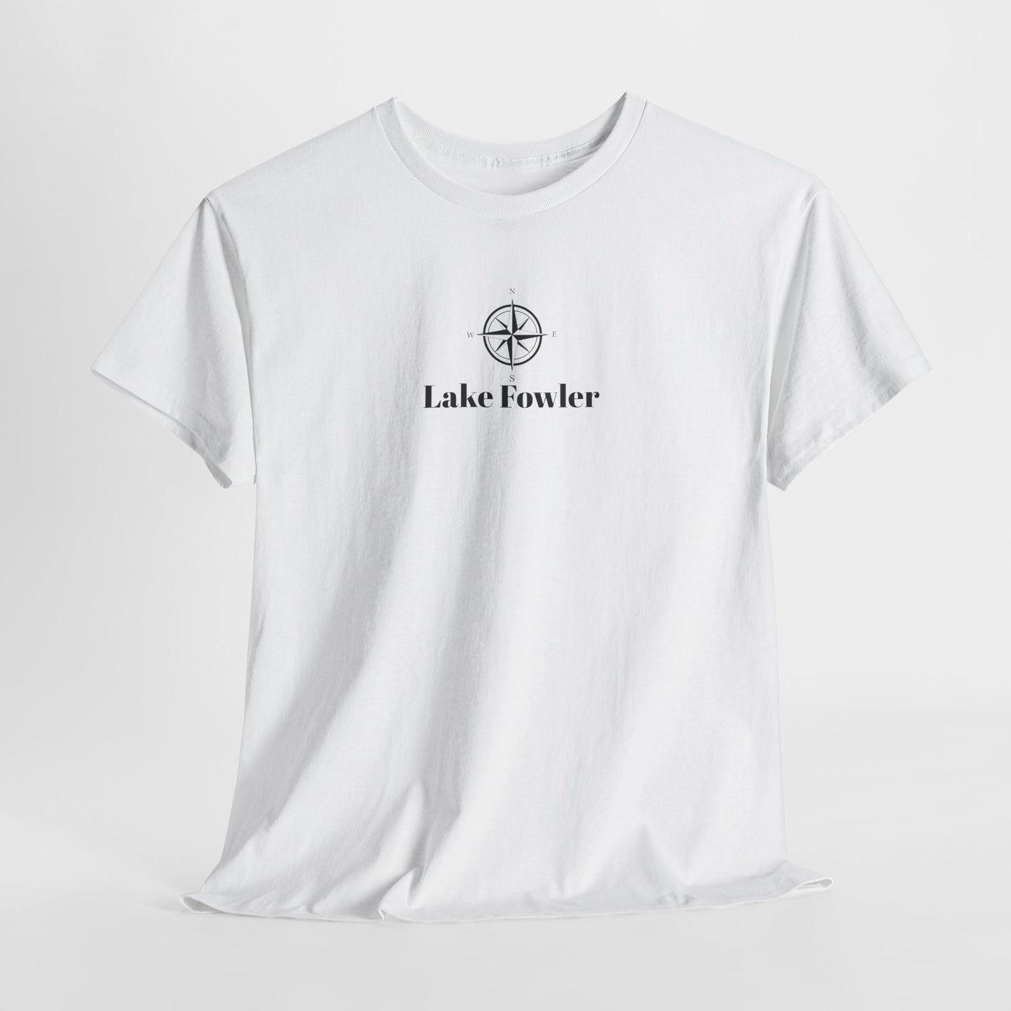 Lake Fowler Compass Rose Unisex Heavy Cotton Tee