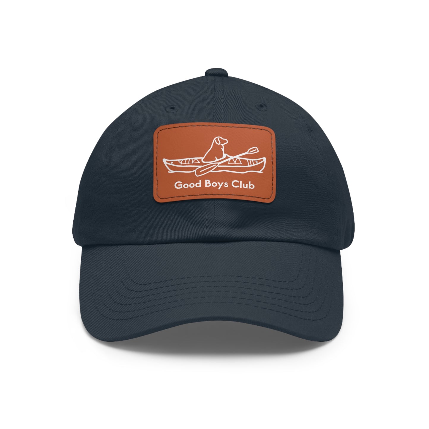 Good Boys Club Lab Kayak Dog - Hat with Leather Patch