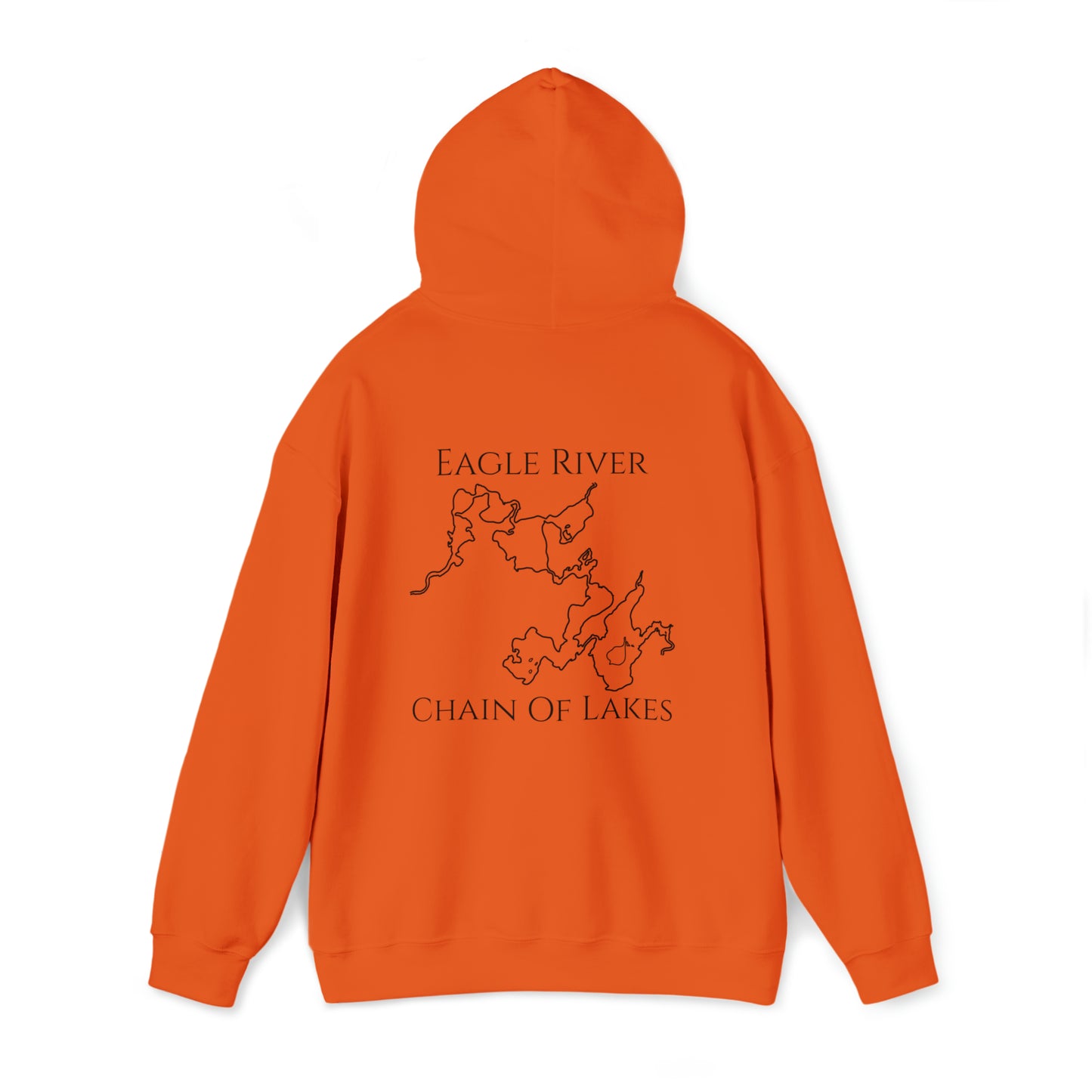 Eagle River Inner Tube Girl - Unisex Heavy Blend Hooded Sweatshirt