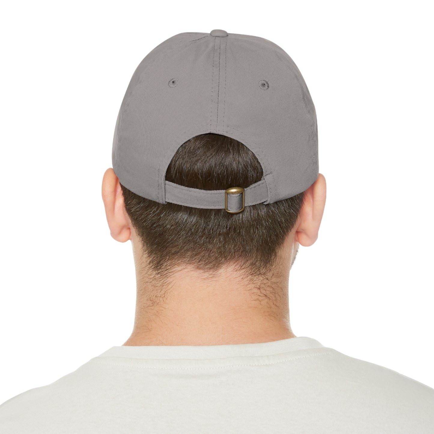 Park Lake Embroidered Hat with Leather Patch