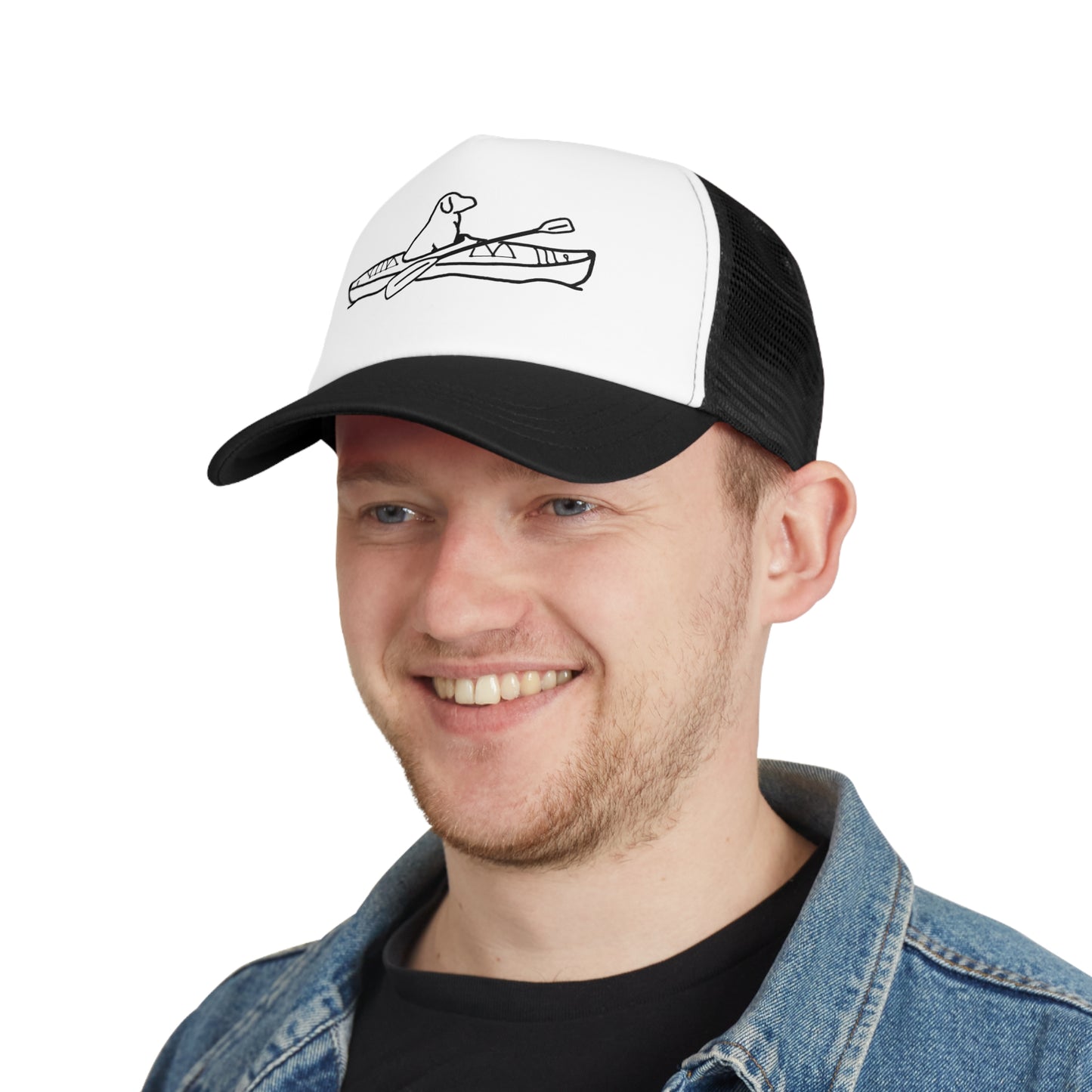 Kayak Dog Lab - Mesh Trucker Cap