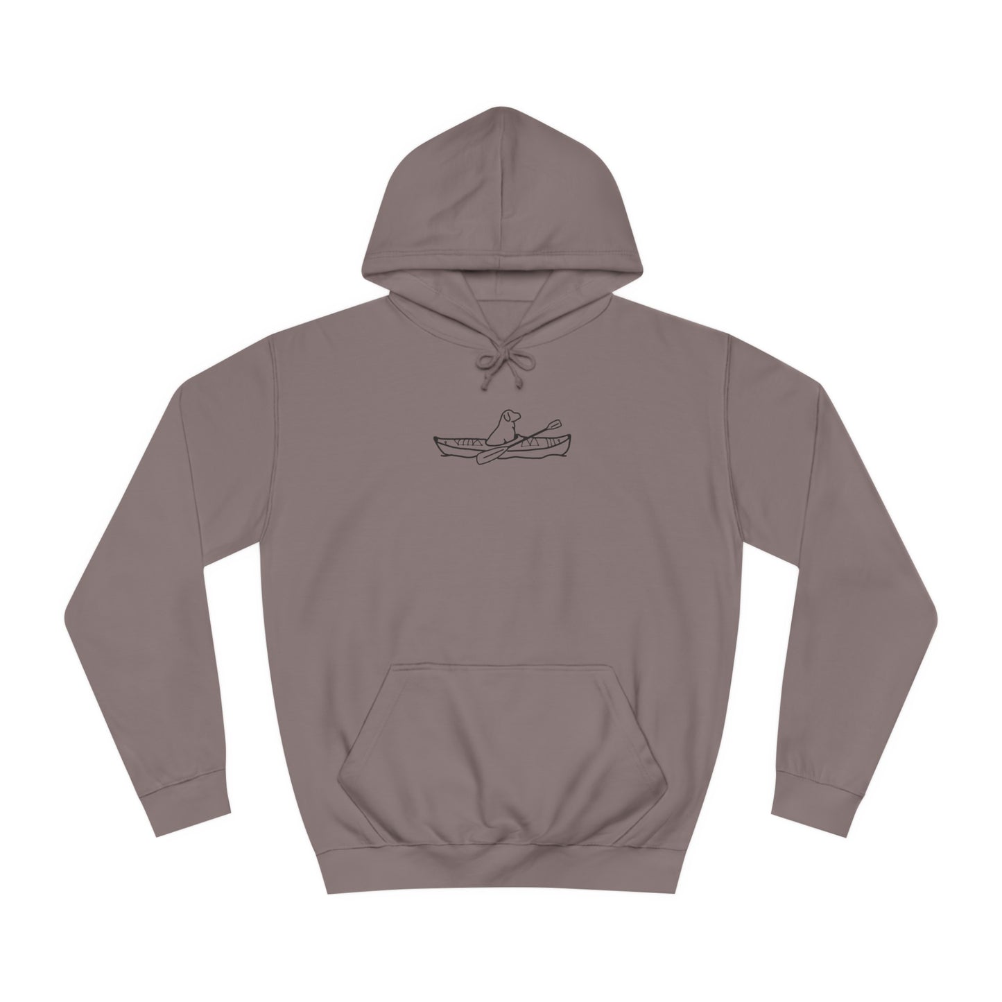 Kayak Dog - Lab Plain - Unisex Medium Weight Hoodie