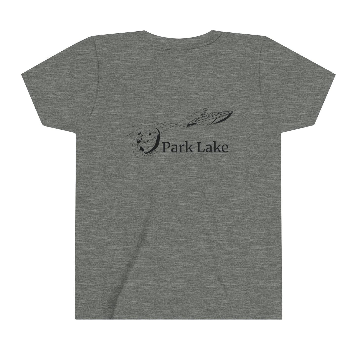 Tubing Behind Boat - Park Lake Youth Short Sleeve Tee