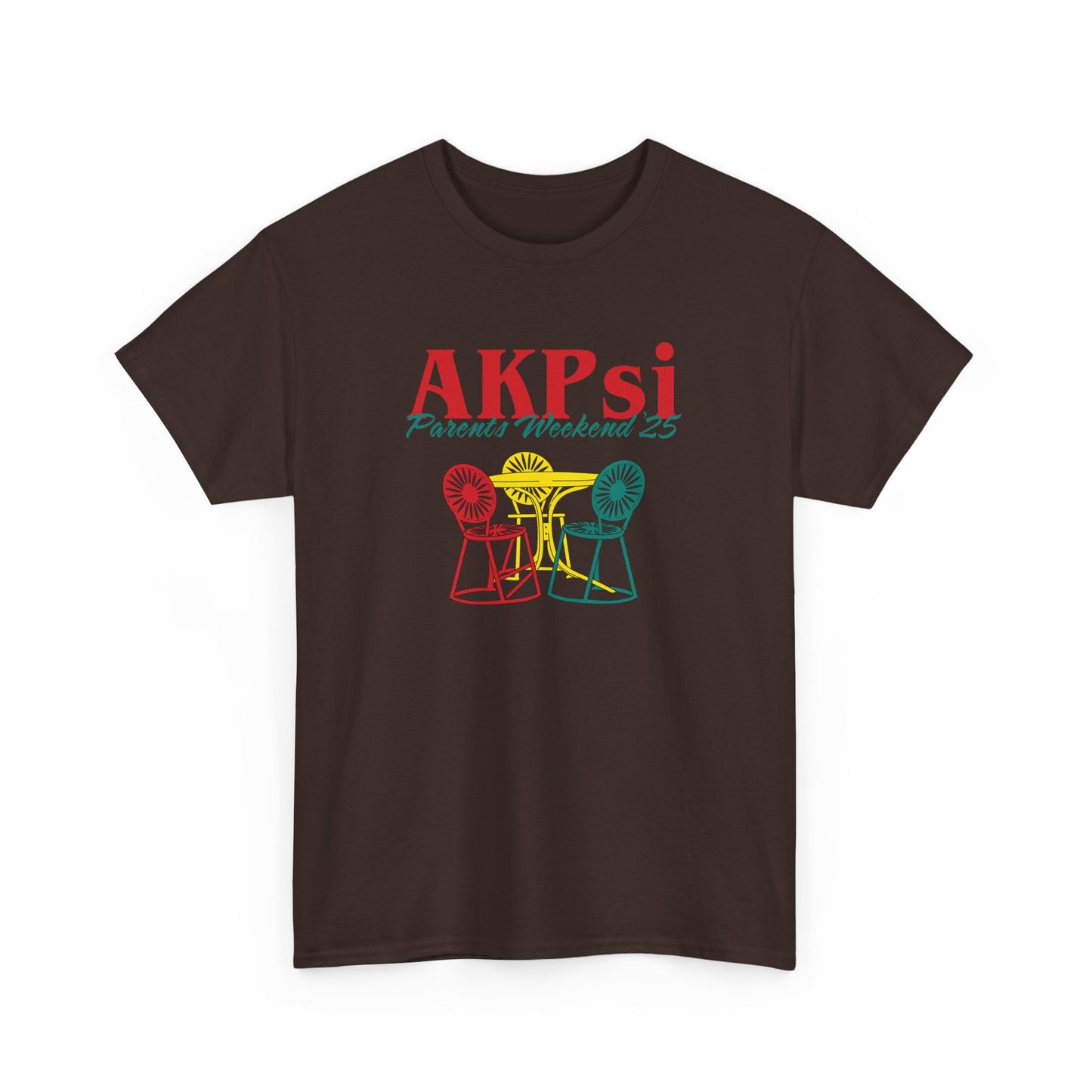 AKPsi Parents Weekend Unisex Heavy Cotton Tee - Celebrate with Comfort!