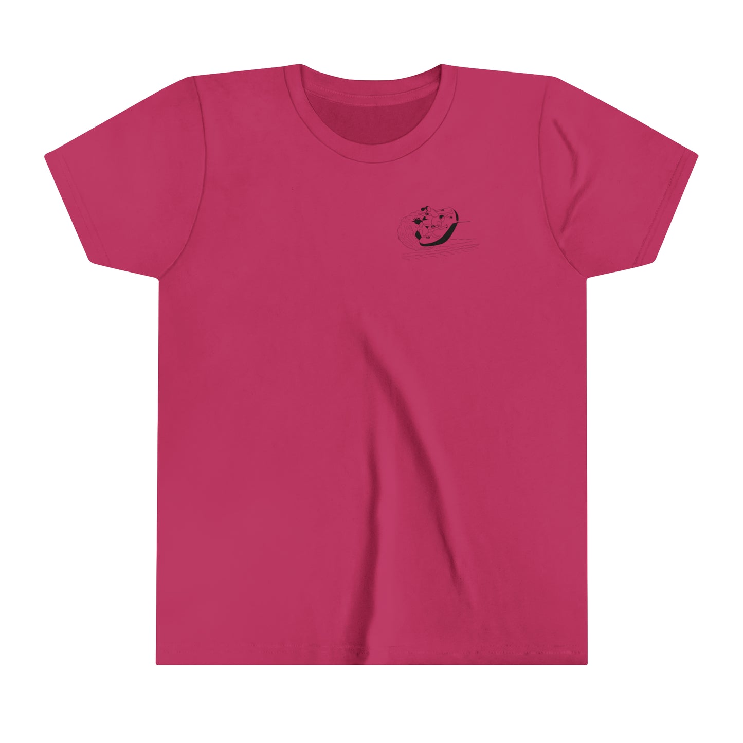 Tubing Front Patch Youth Short Sleeve Tee