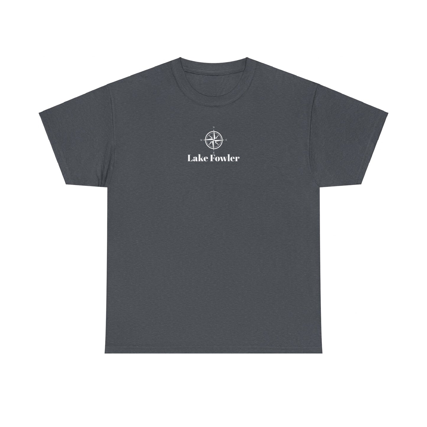 Lake Fowler Compass Rose Unisex Heavy Cotton Tee