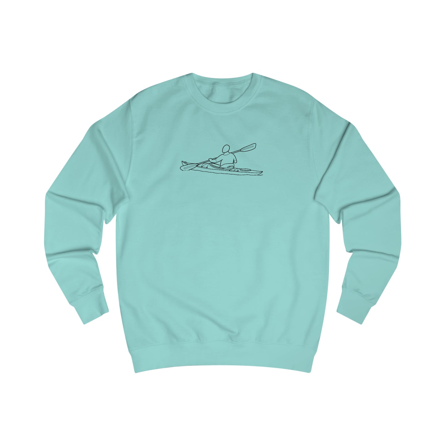 Manitowish Waters Kayak Male - Men's Sweatshirt