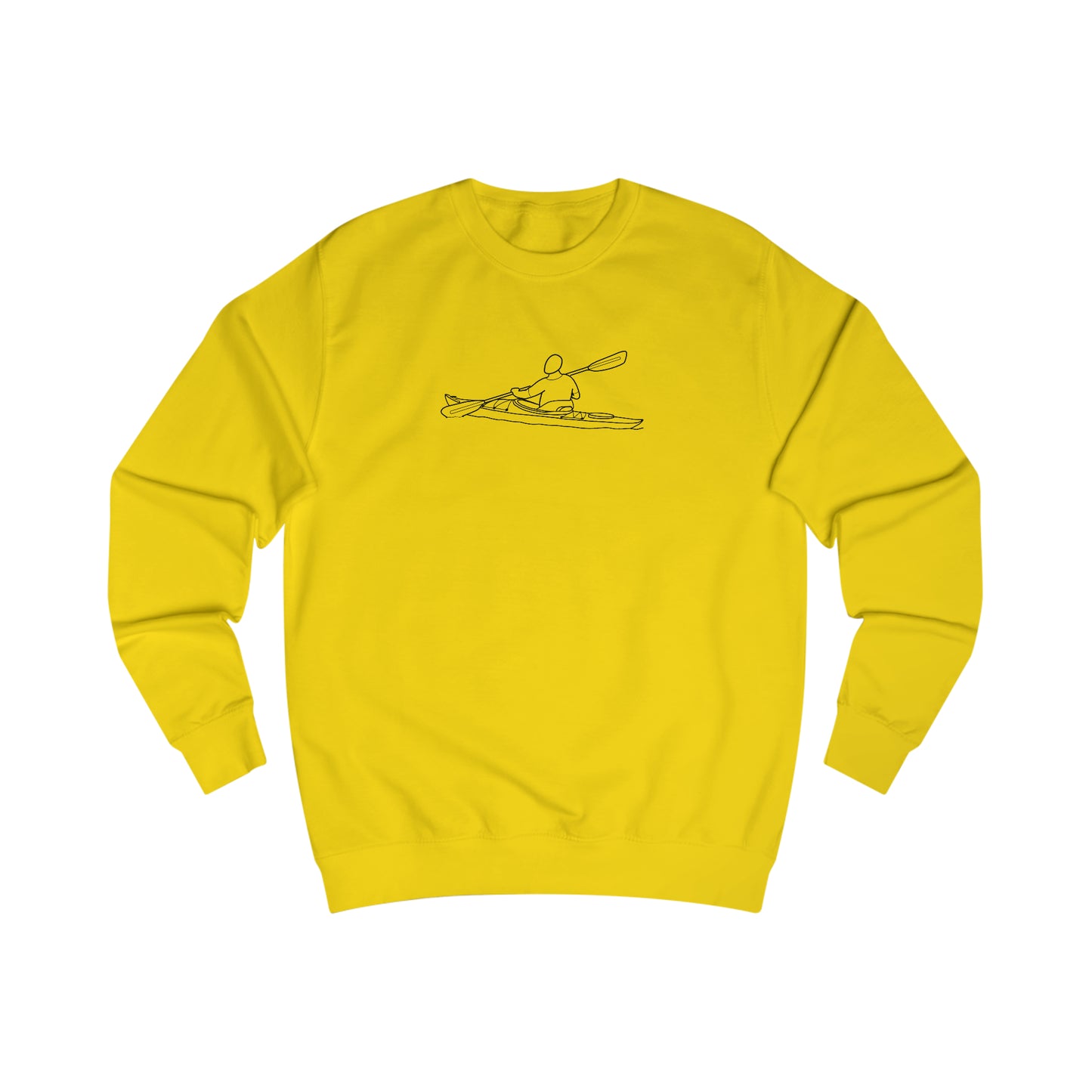 Manitowish Waters Kayak Male - Men's Sweatshirt