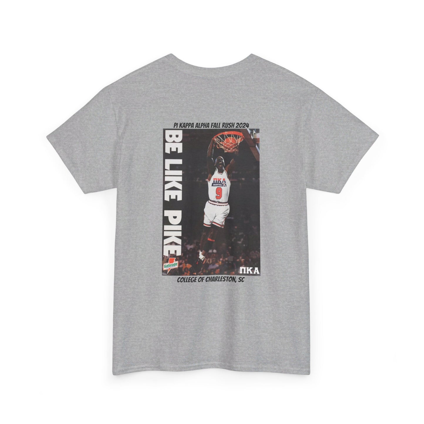 College of Charleston Pike Fall Rush 24 - Unisex Heavy Cotton Tee