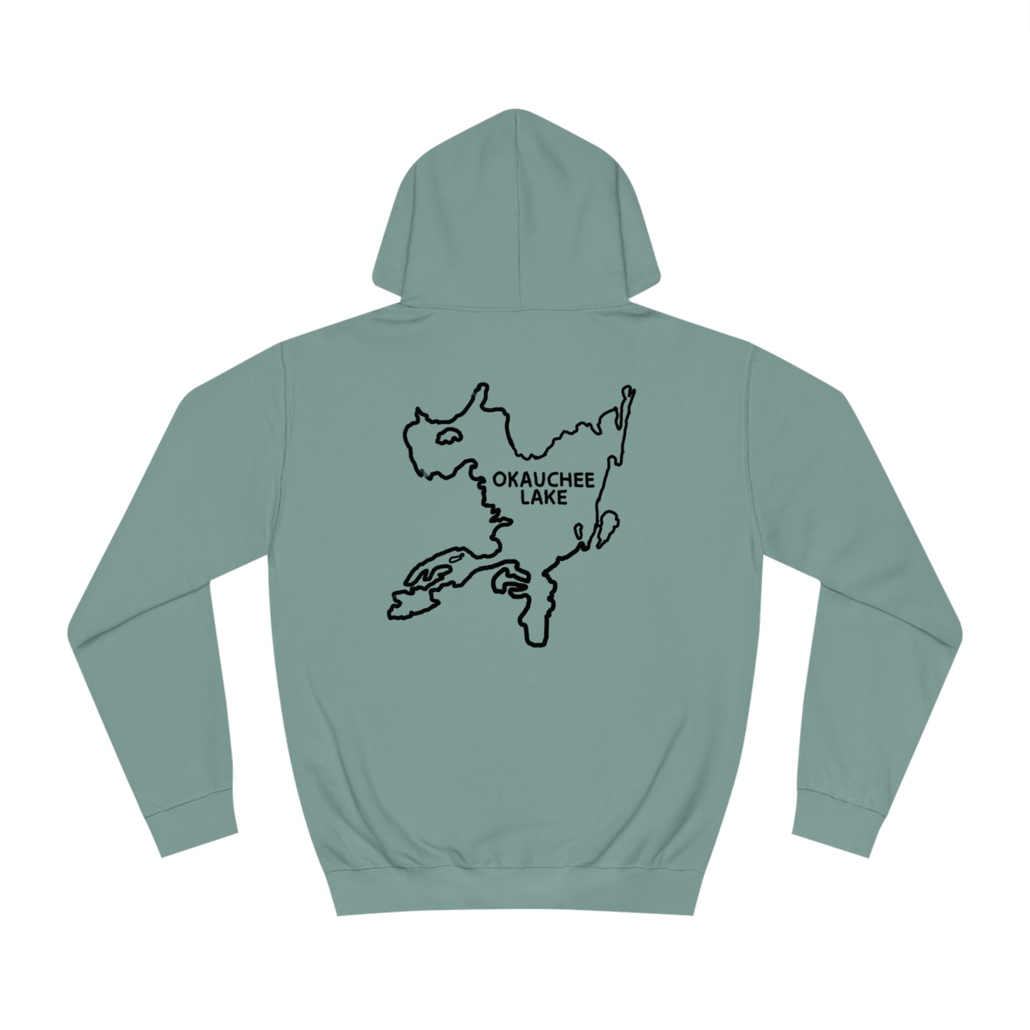 Inner Tube Girl - Okauchee Lake Unisex Hoodie Medium Weight