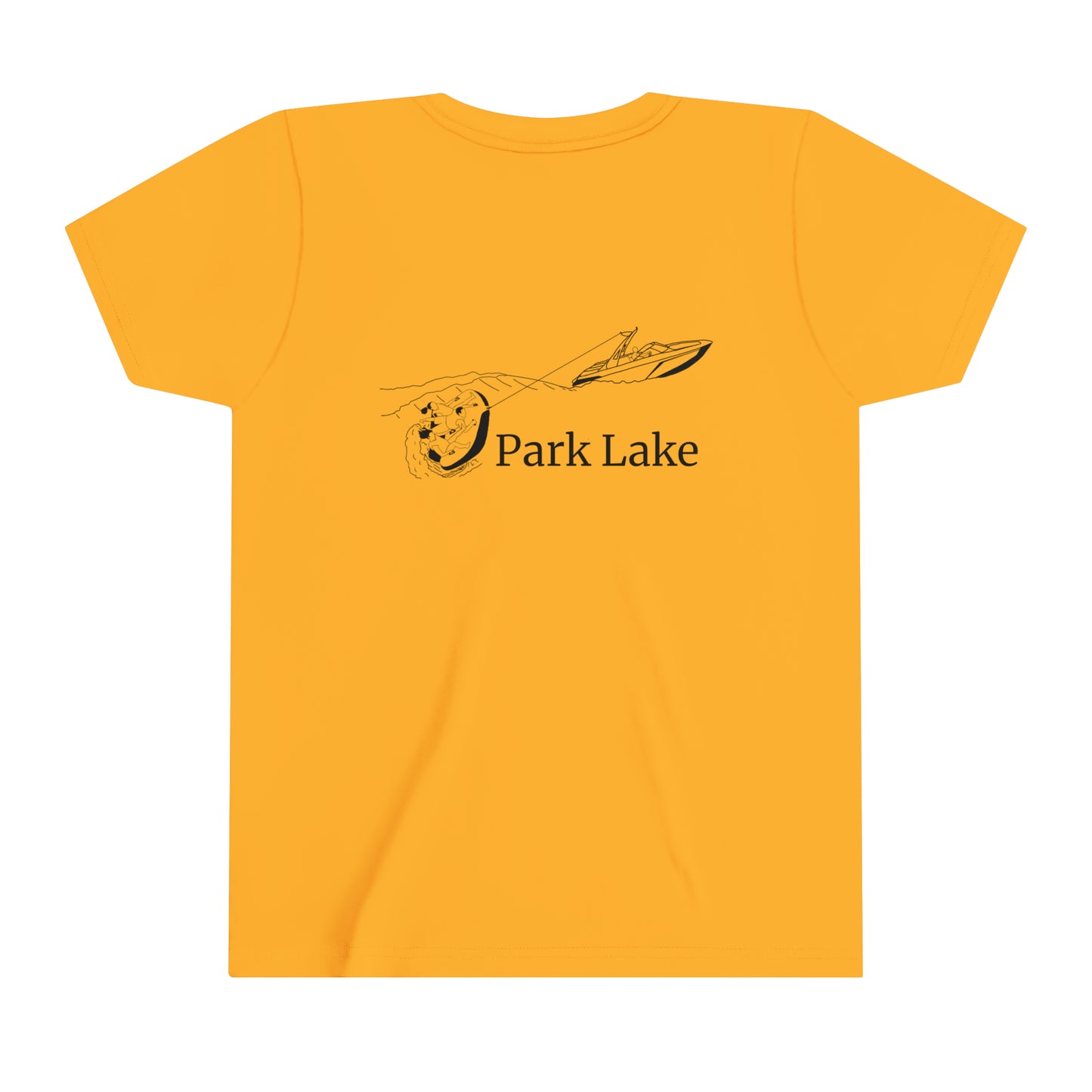 Tubing Behind Boat - Park Lake Youth Short Sleeve Tee