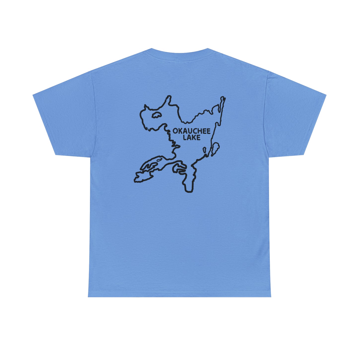 Okauchee Lake, Inner Tube Girl - Unisex Heavy Tee Shirt