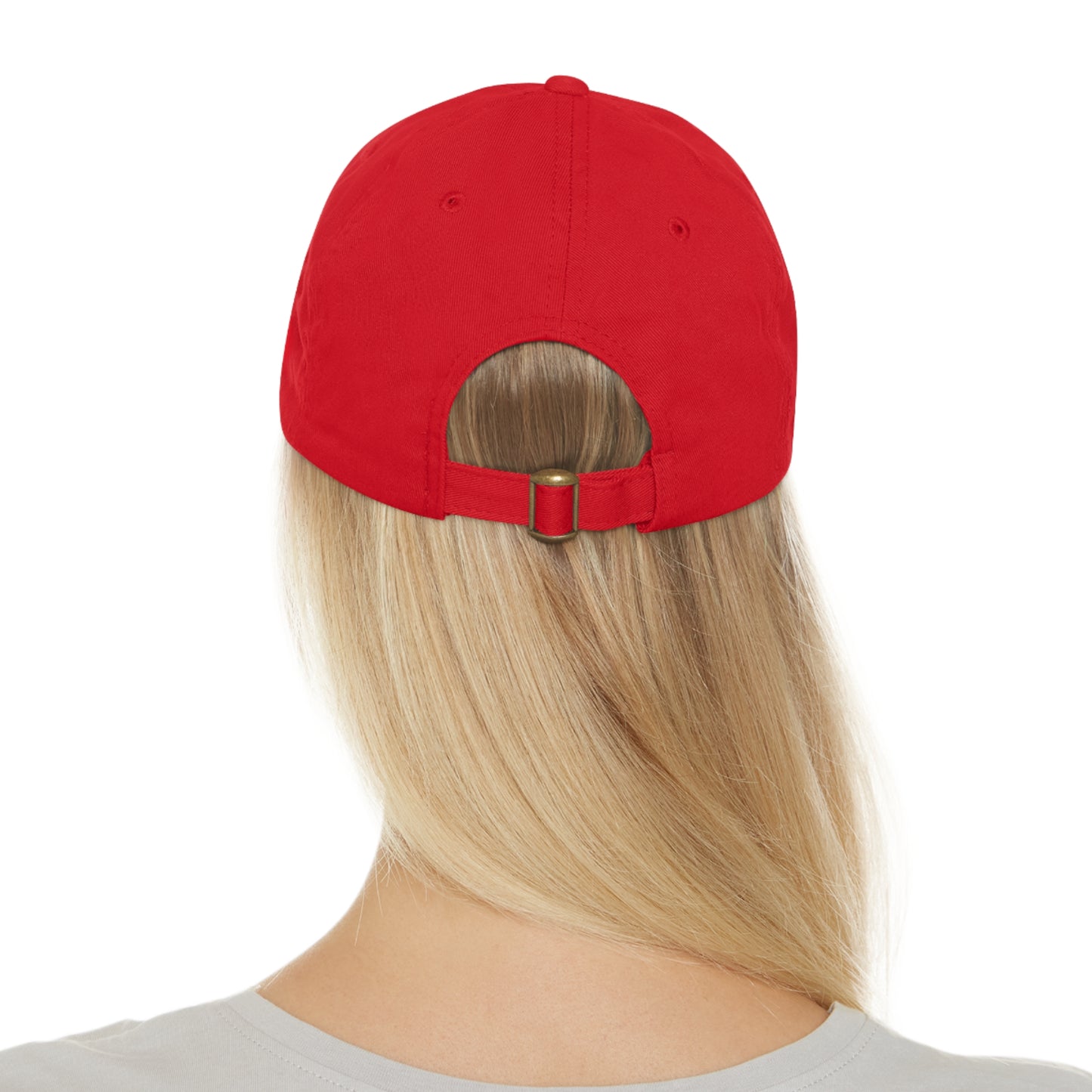 Park Lake Embroidered Hat with Leather Patch