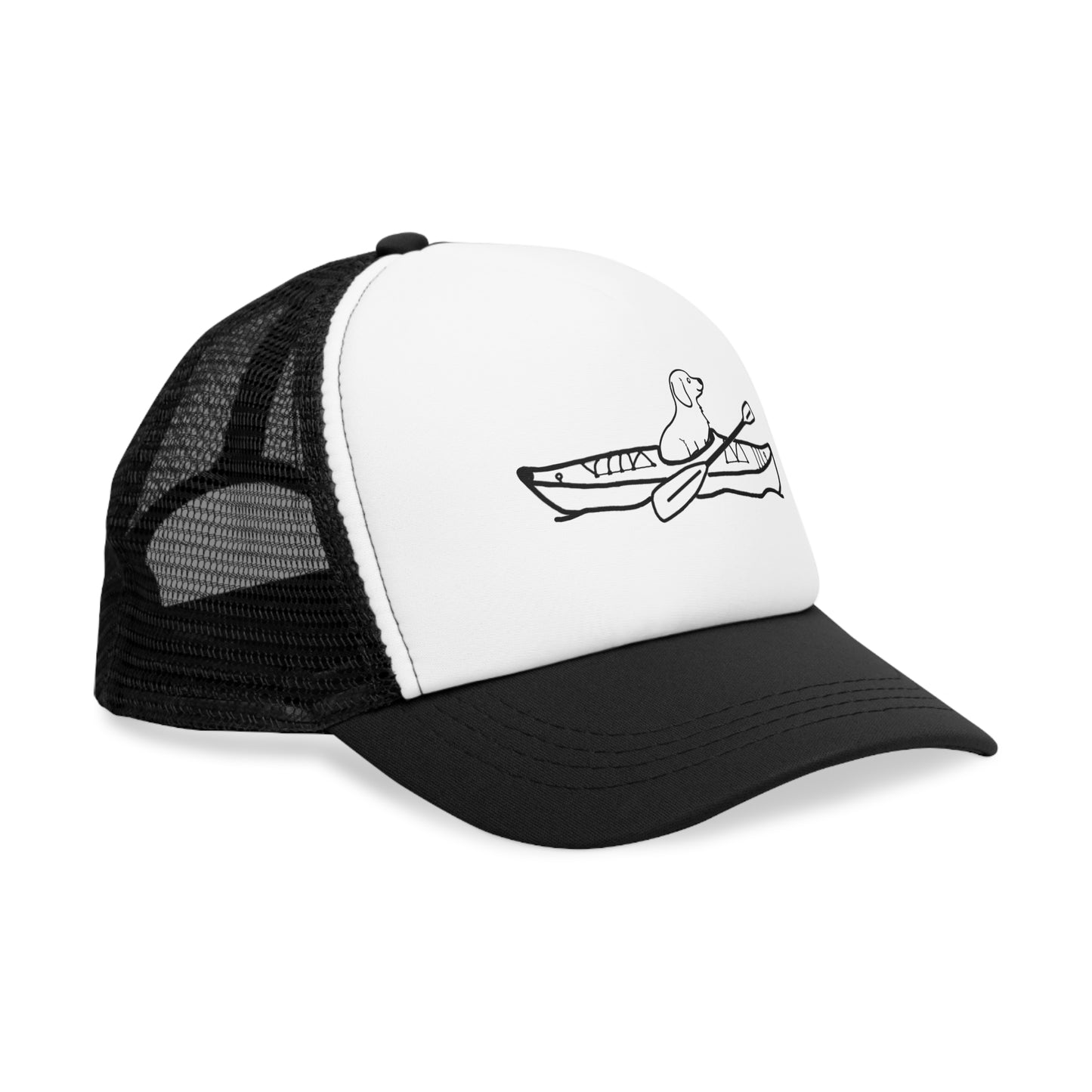 Kayak Dog Dachshund - Mesh Trucker Cap