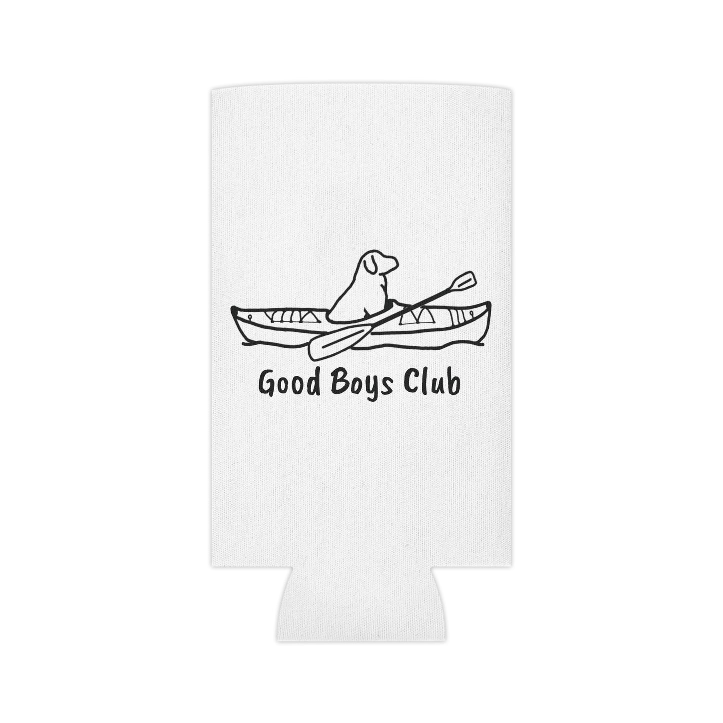 Okauchee Lake Lab Kayak Dog Can Koozie
