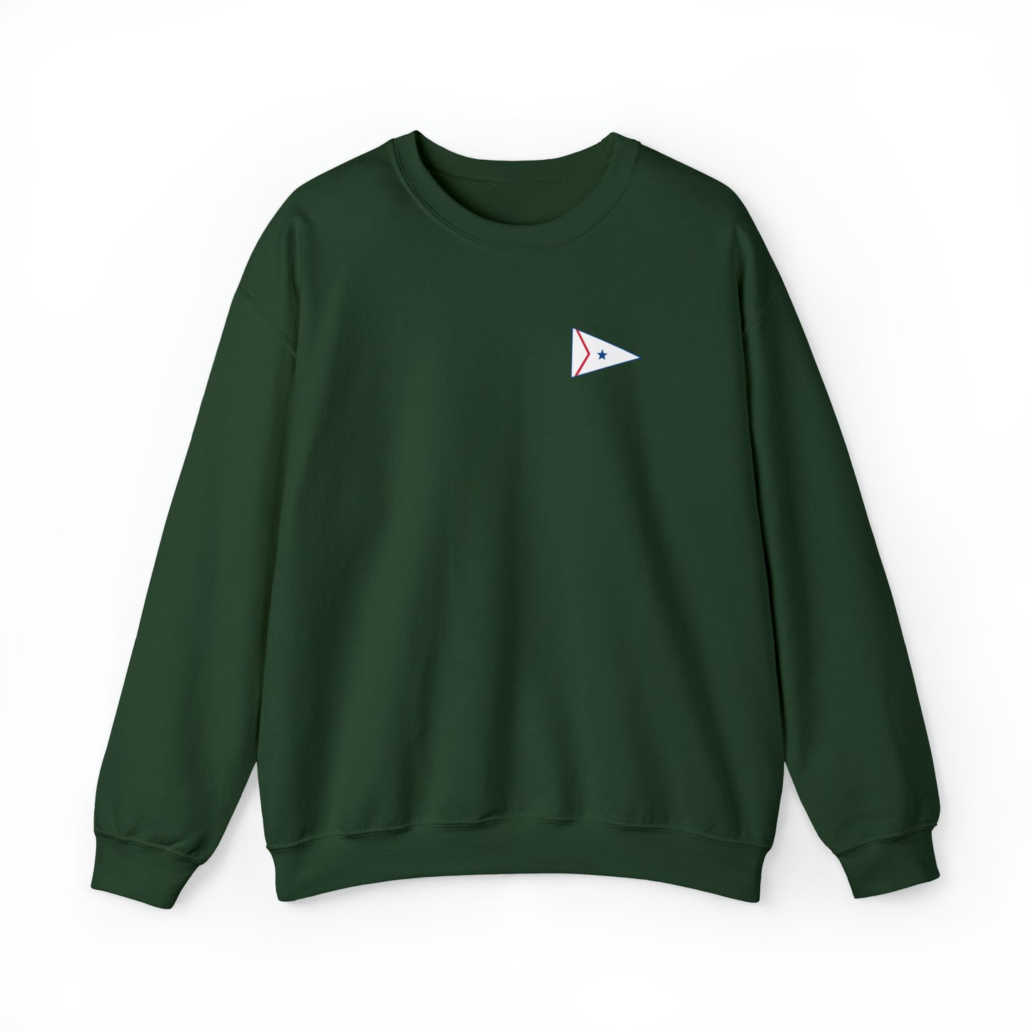 LaBelle Yacht Club Patch Plain Unisex Crewneck Sweatshirt Heavy Blend™
