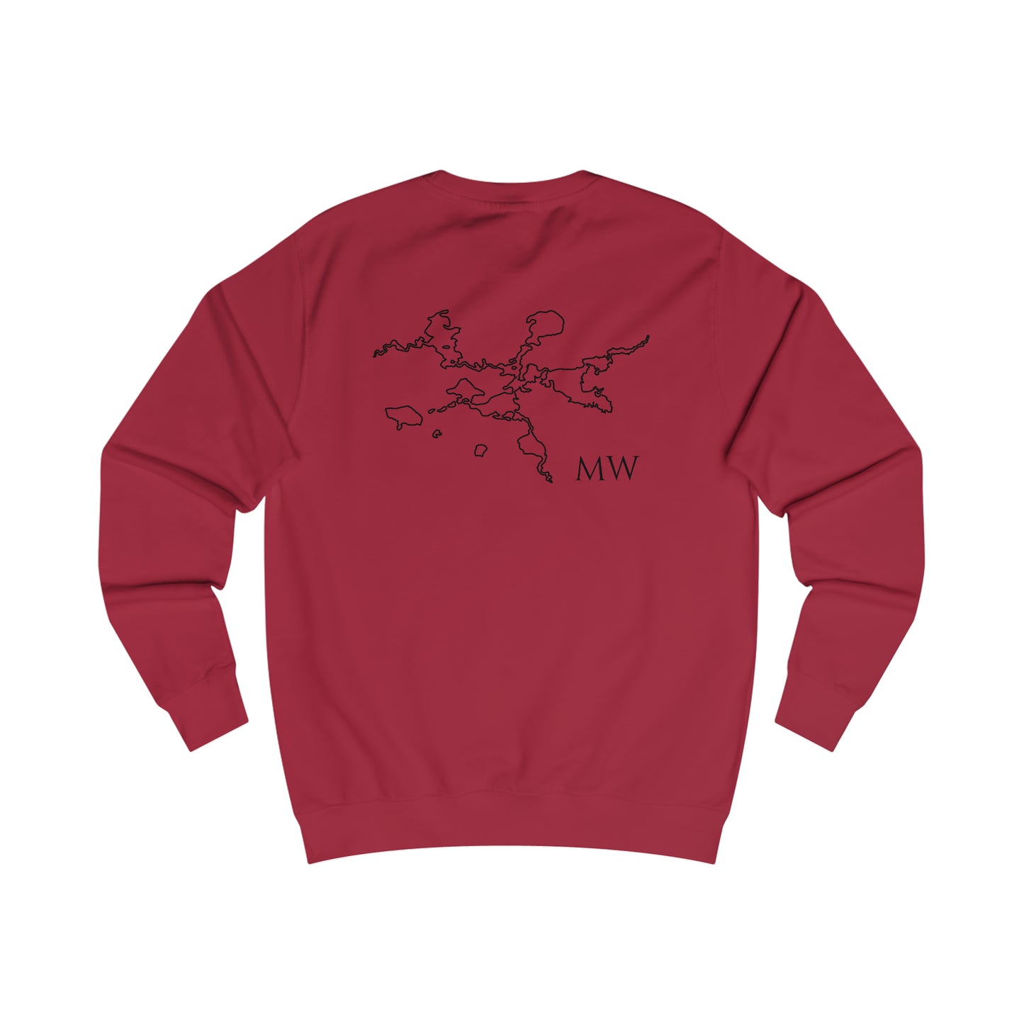 Manitowish Waters Kayak Dog - Men's Sweatshirt