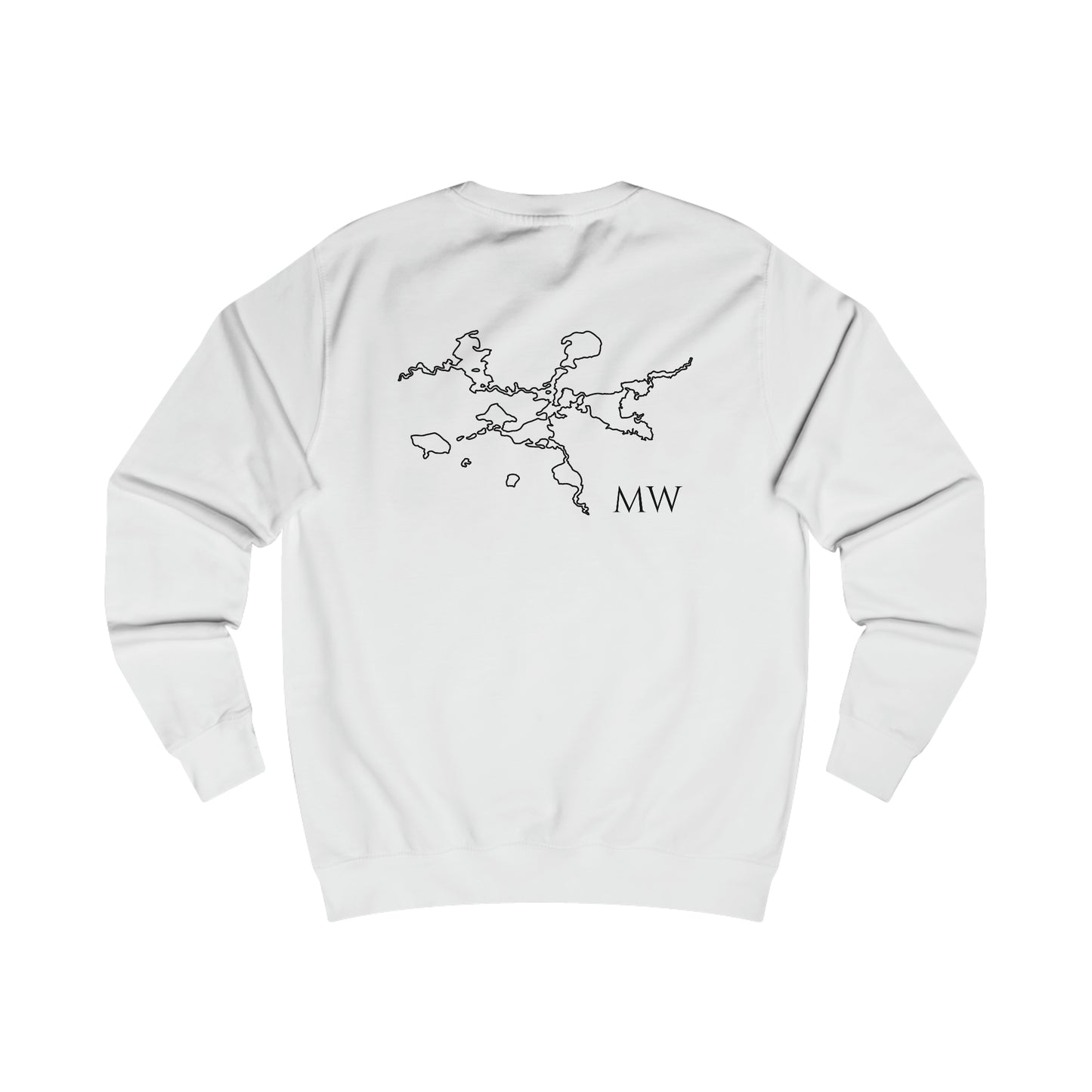 Manitowish Waters Kayak Dog - Men's Sweatshirt