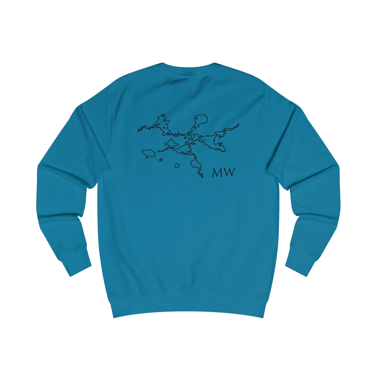 Manitowish Waters Kayak Dog - Men's Sweatshirt