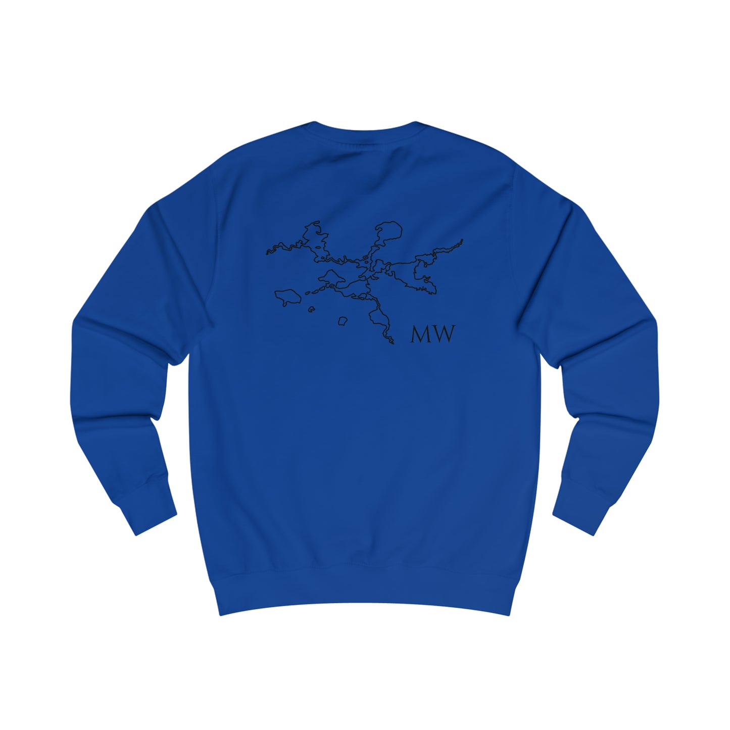 Manitowish Waters Kayak Dog - Men's Sweatshirt