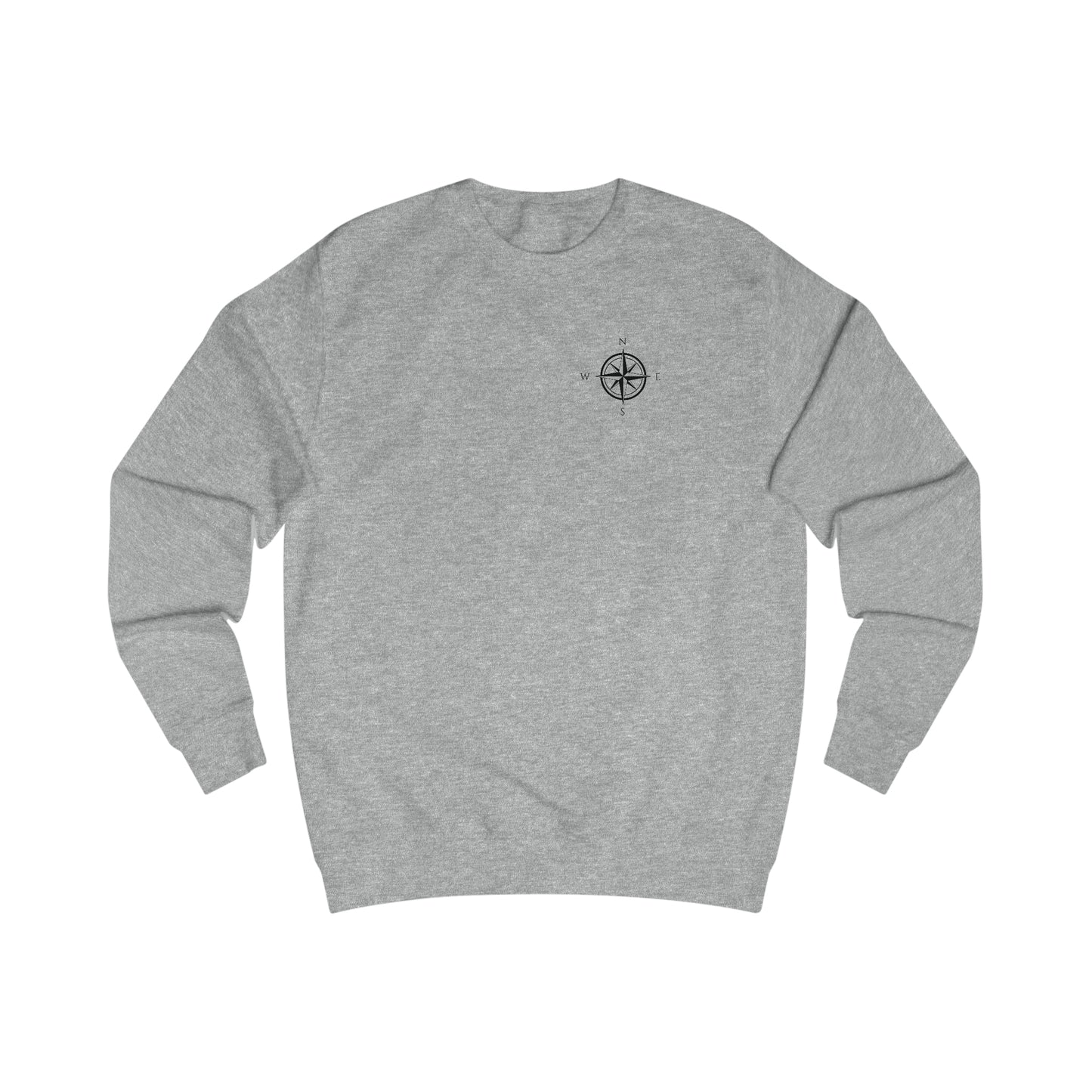 Manitowish Waters Compass Rose - Men's Sweatshirt