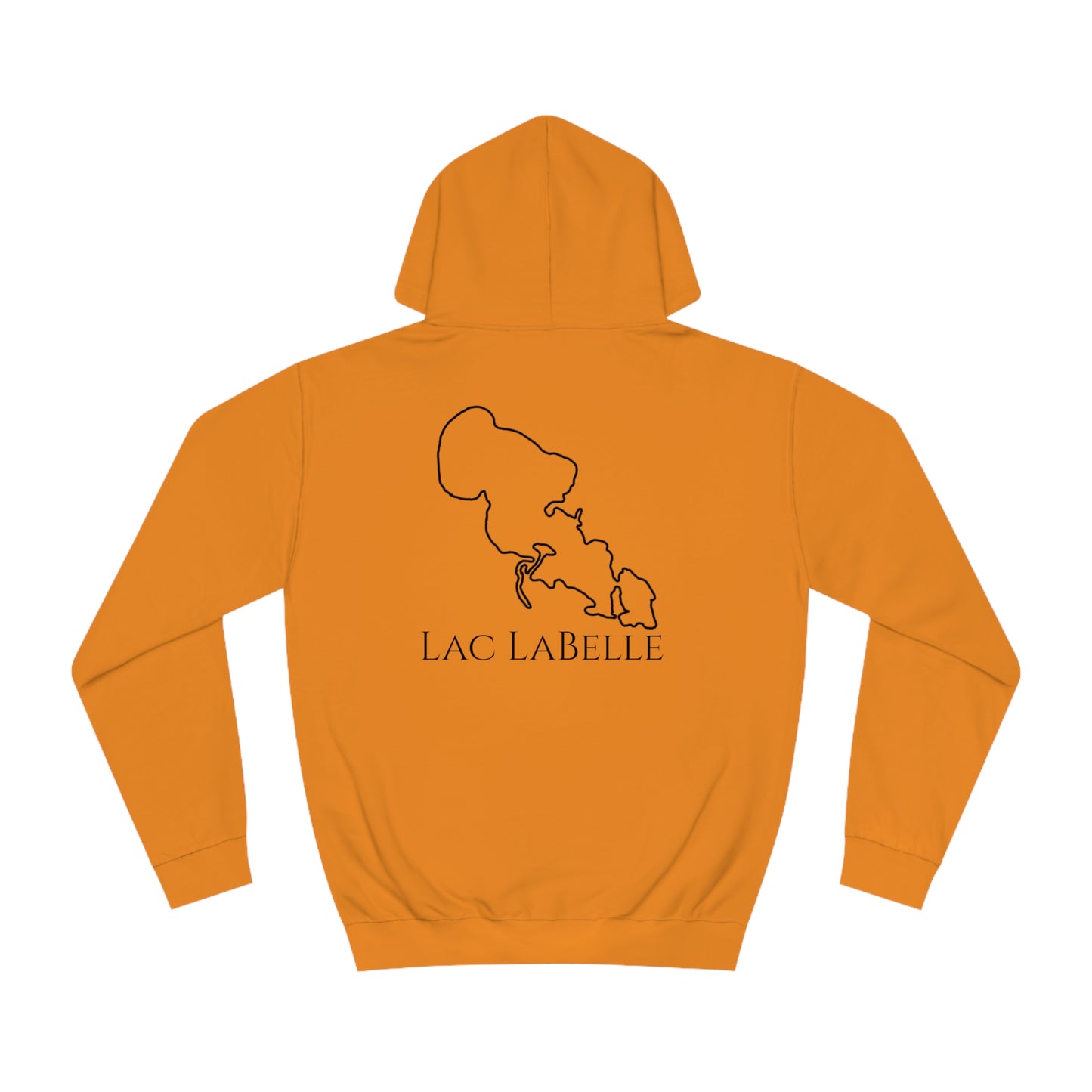 Trolling Motor Fishing Patch - Lac LaBelle Unisex Hoodie Medium Weight