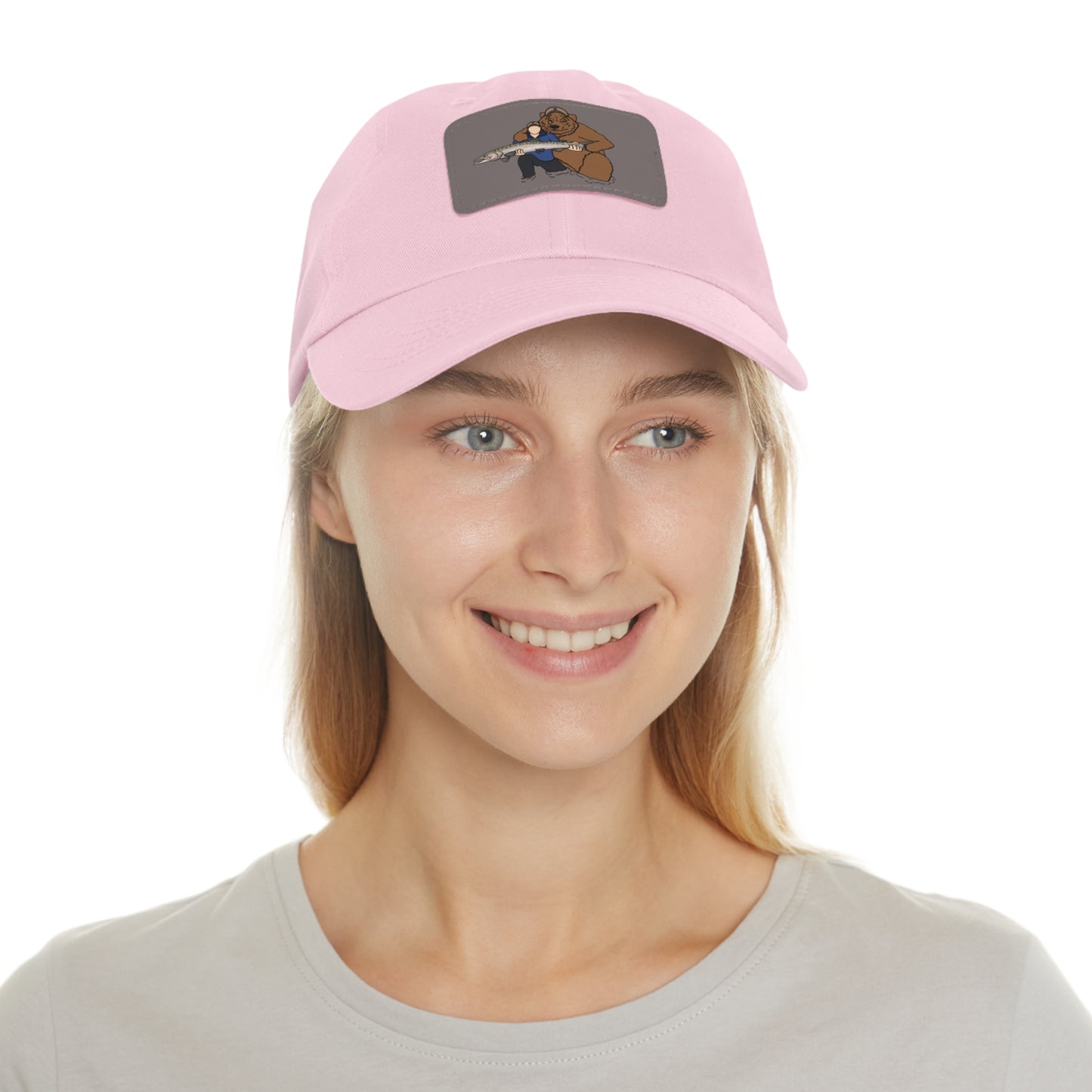 Papa Bear Plain - Hat with Leather Patch