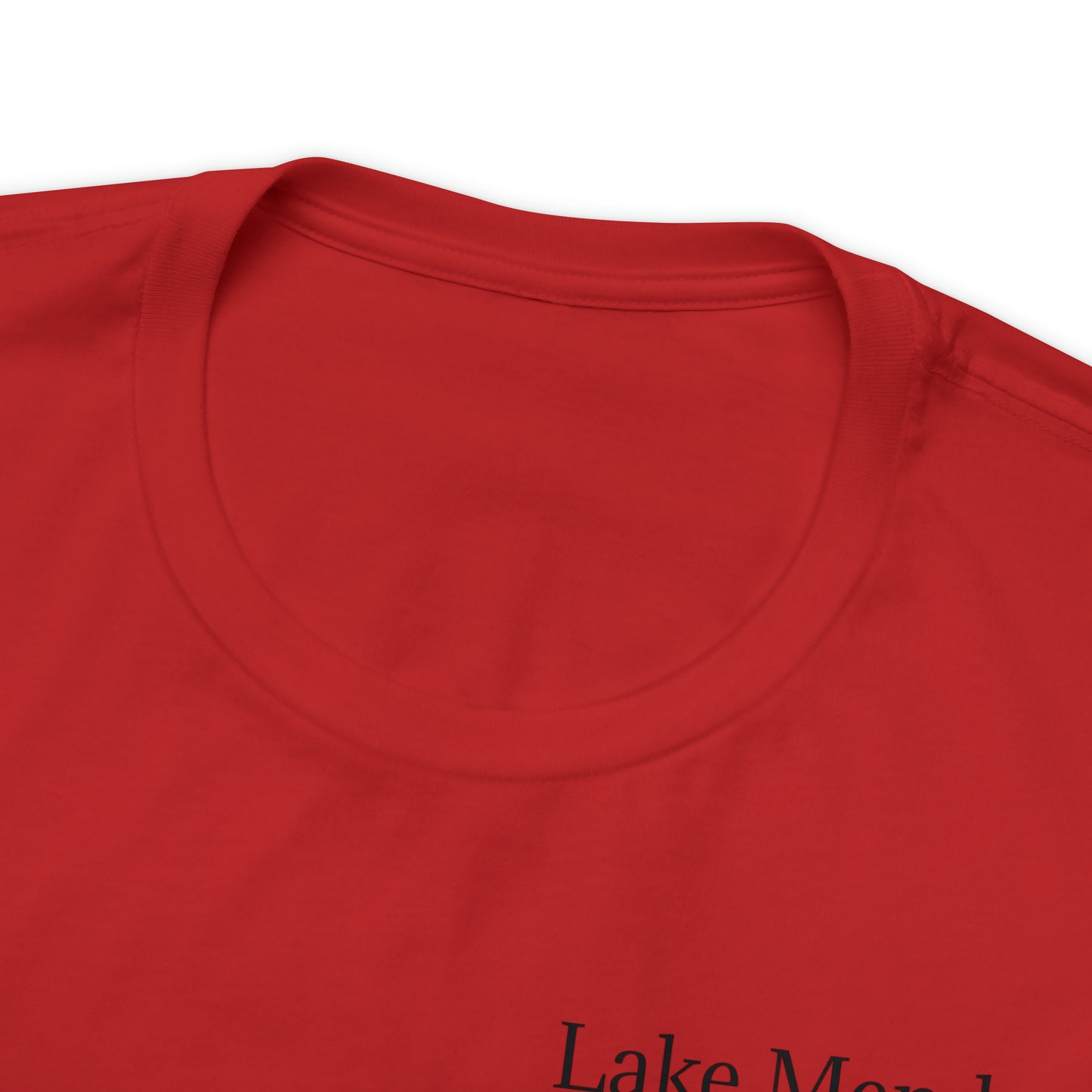 Mendota/Monona , sailboat Badger Logo - Bella & Canvas Short Sleeve
