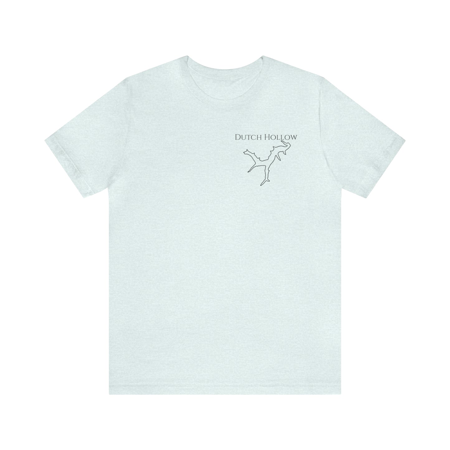 Dutch Hollow Lake, Wakeboard Float Plane - Unisex Lightweight Short Sleeve Tee