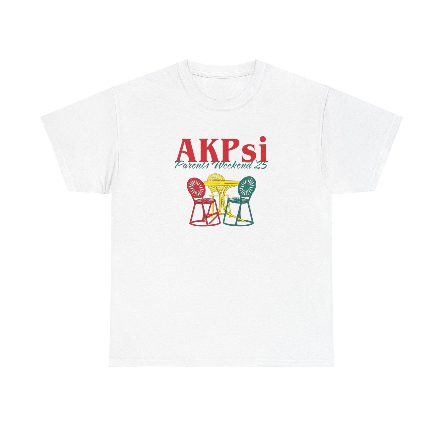 AKPsi Parents Weekend Unisex Heavy Cotton Tee - Celebrate with Comfort!