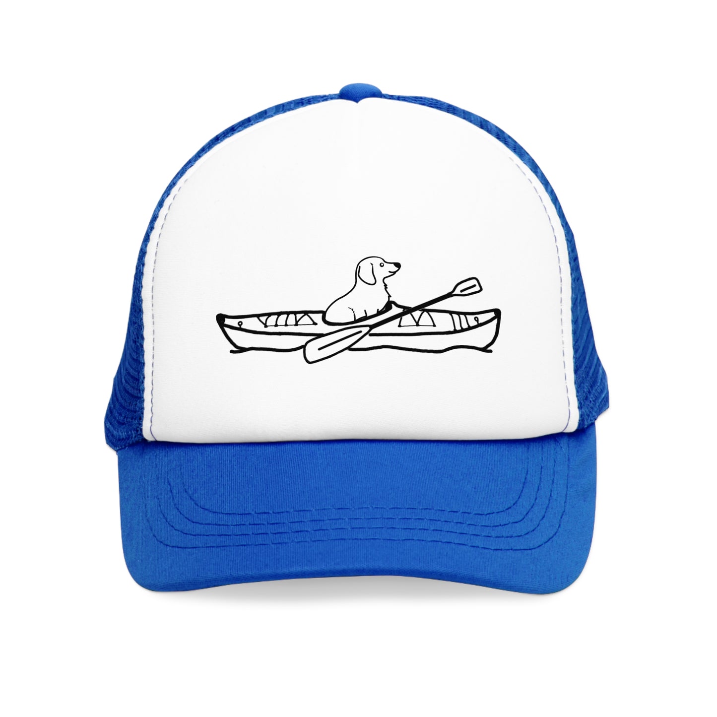 Kayak Dog Dachshund - Mesh Trucker Cap