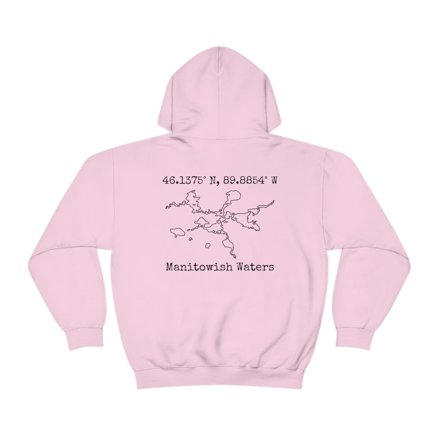 Manitowish Waters Standup Jetski - Unisex Heavy Blend Hooded Sweatshirt