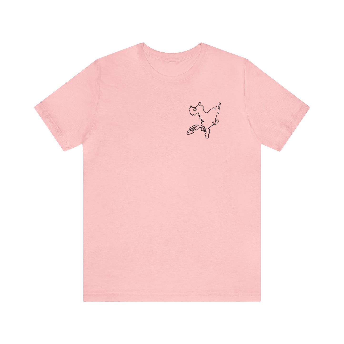 Wisconsin Sailing - Okauchee Lake Unisex Lightweight Short Sleeve Tee