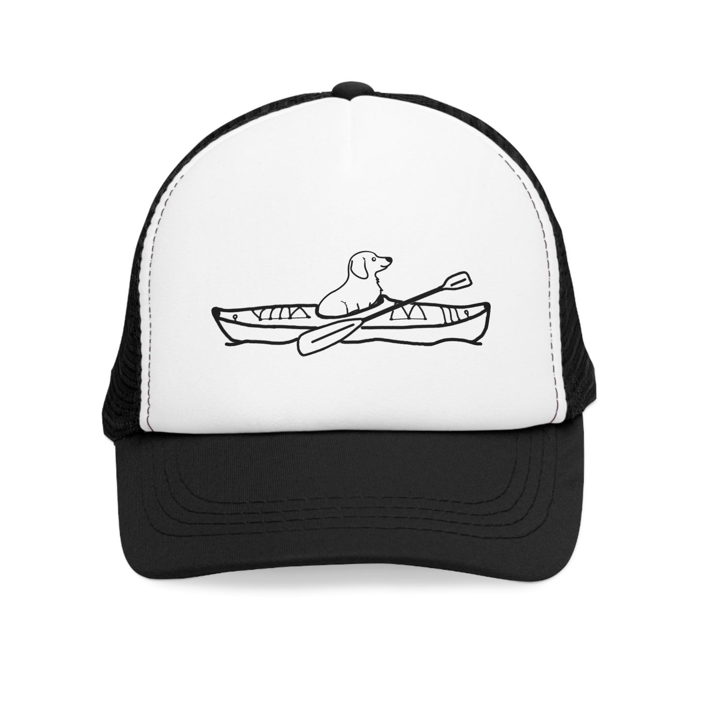 Kayak Dog Dachshund - Mesh Trucker Cap