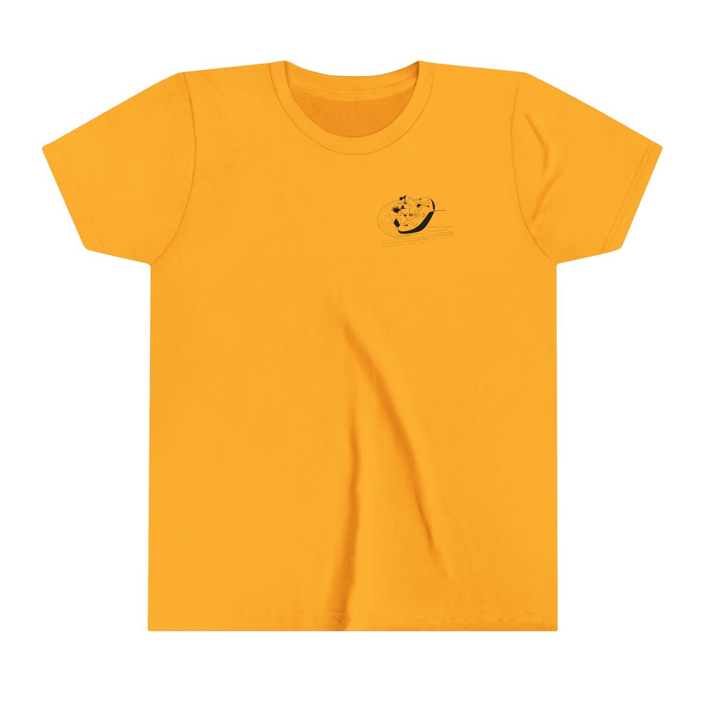Tubing Front Patch Youth Short Sleeve Tee