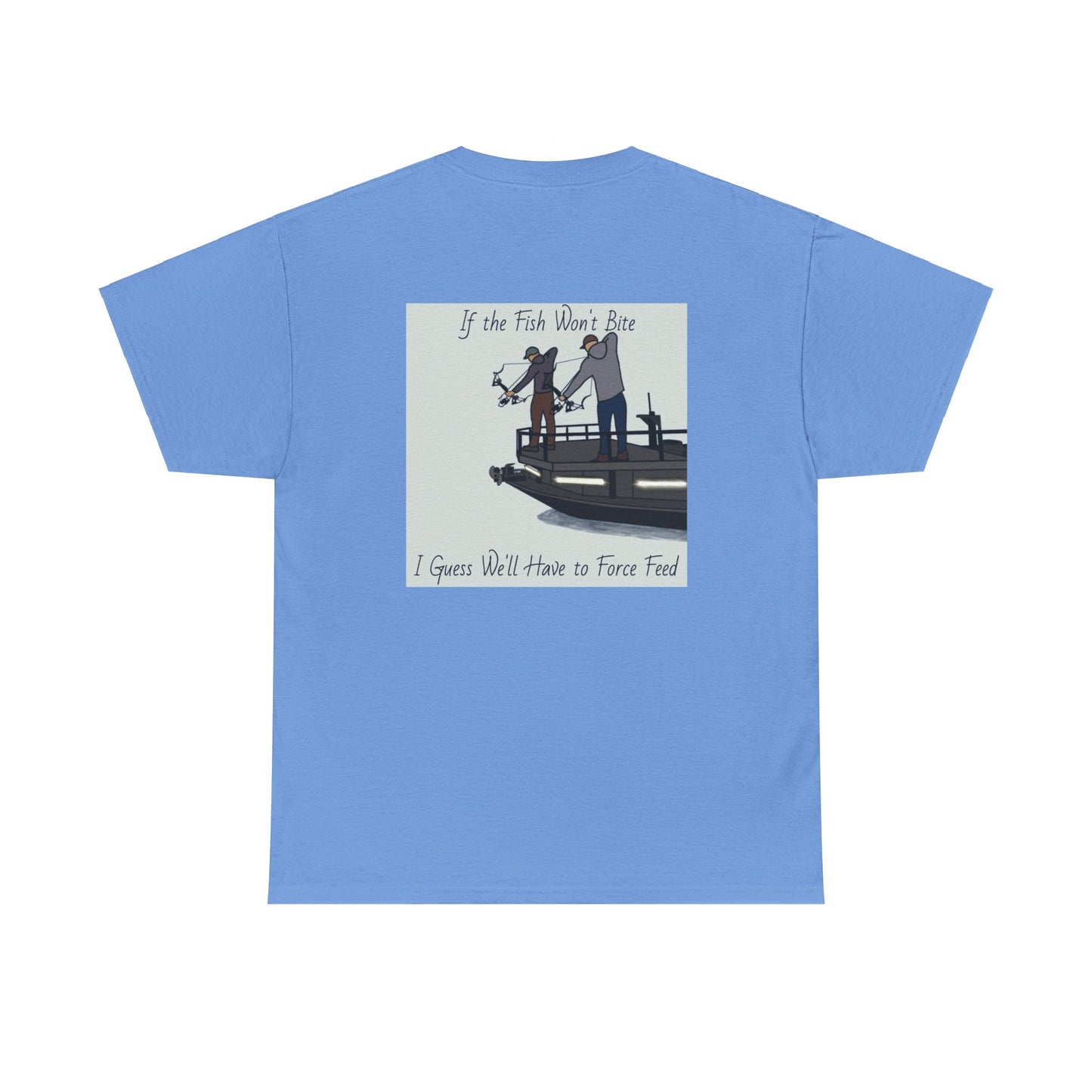 Bow fishing and MW Model - Unisex Heavy Tee Shirt