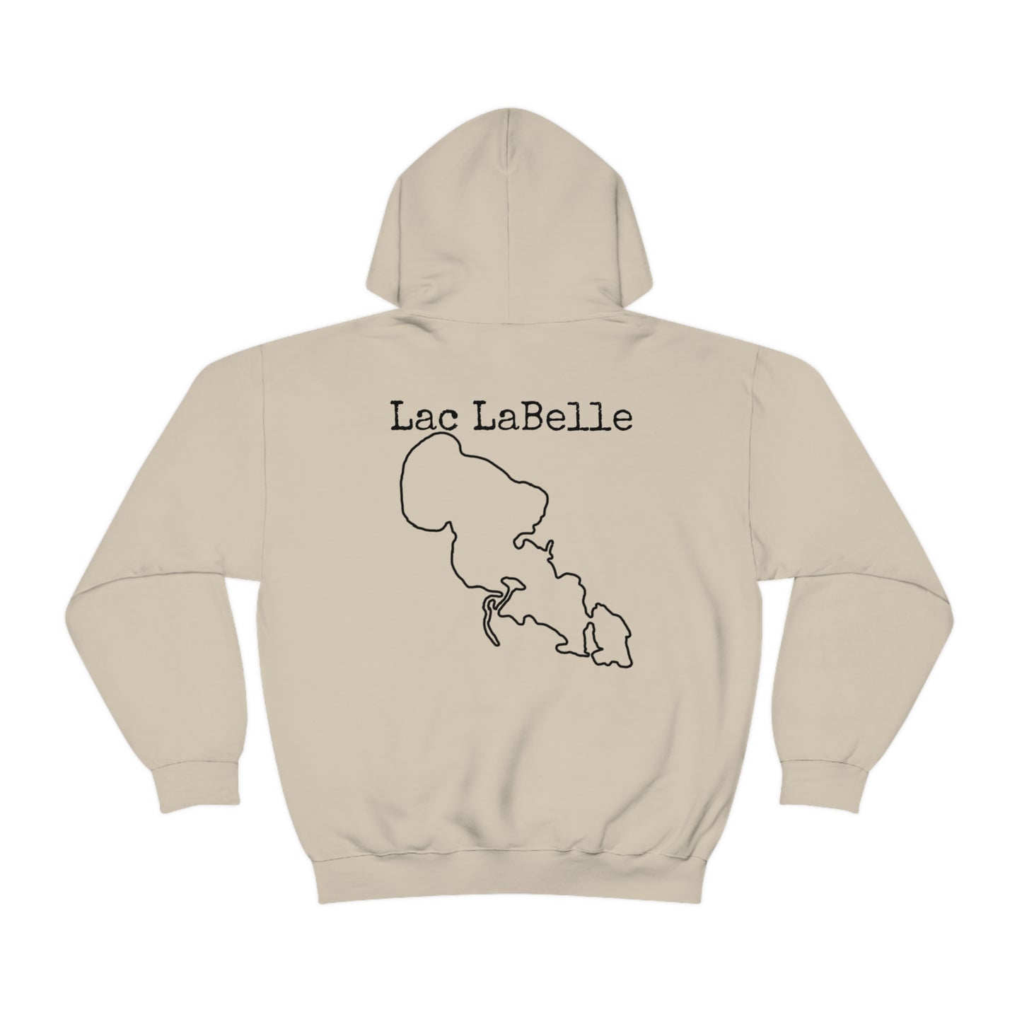 Lac LaBelle, Standup Jetski Peace - Unisex Heavy Blend Hooded Sweatshirt
